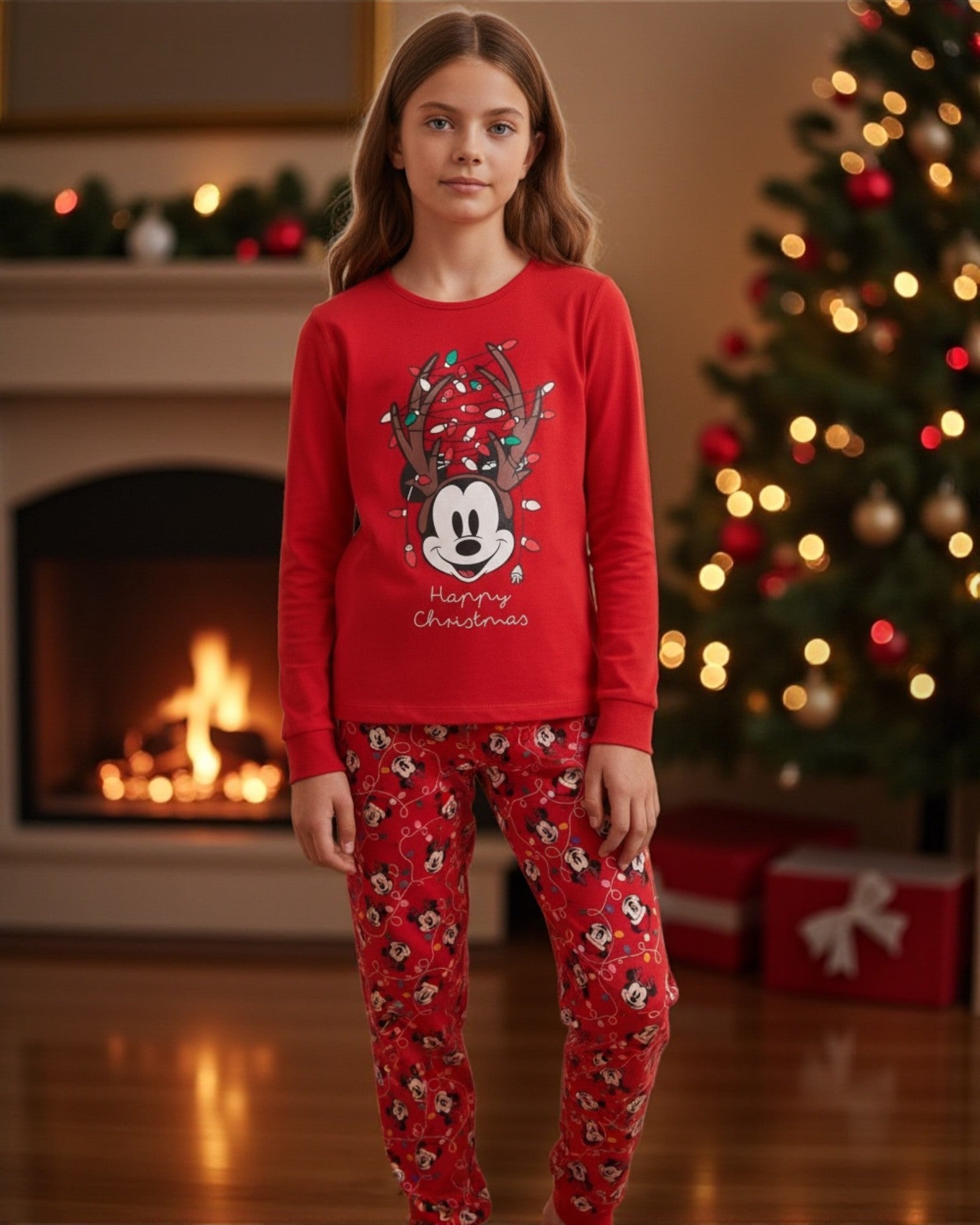 Pigiama corto con grafica Topolino Disney - Avorio - Donna Pigiama corto con grafica Topolino Disney - Avorio - Donna