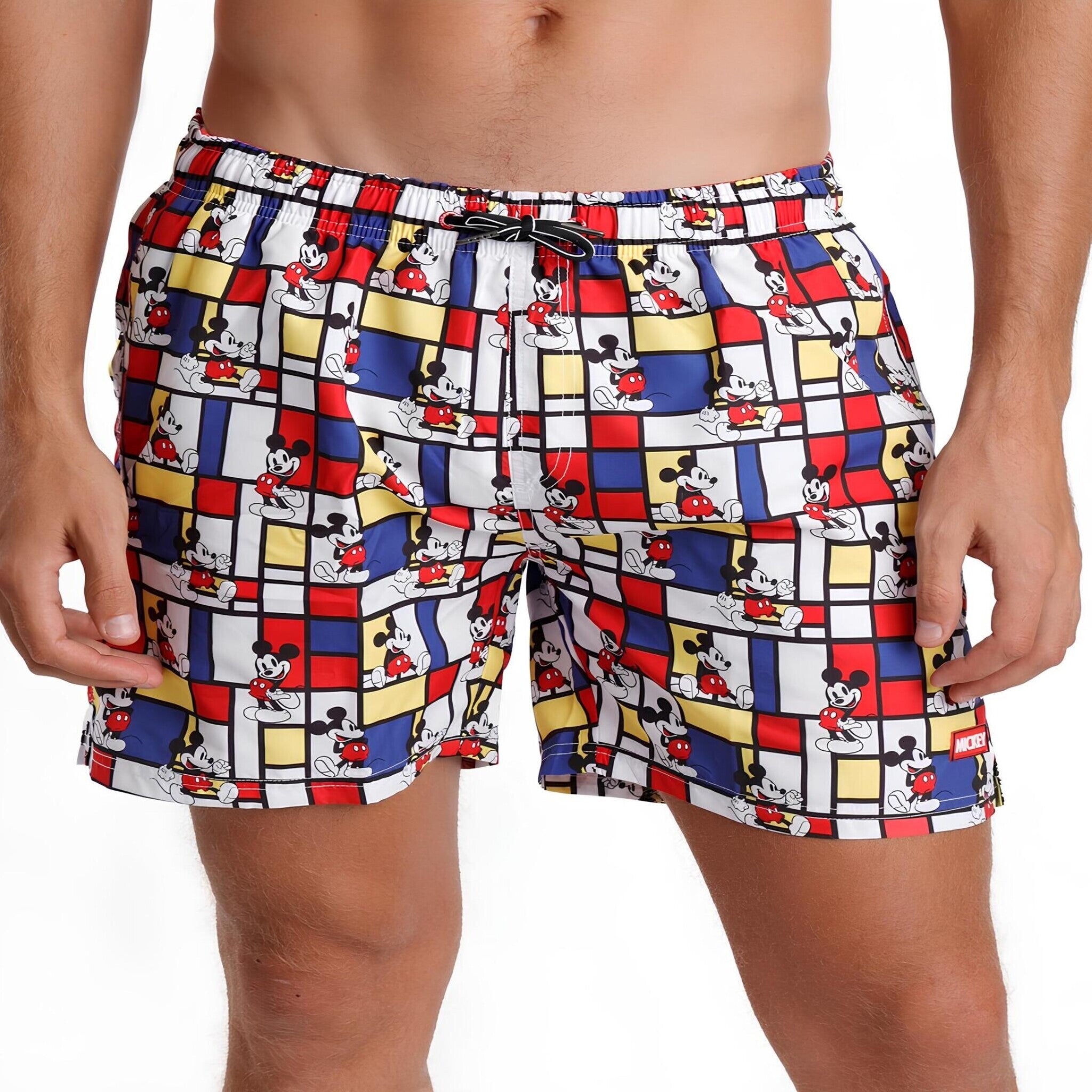 Swimwear Shorts Mens Mickey Mouse Swim Shorts Disney Men's