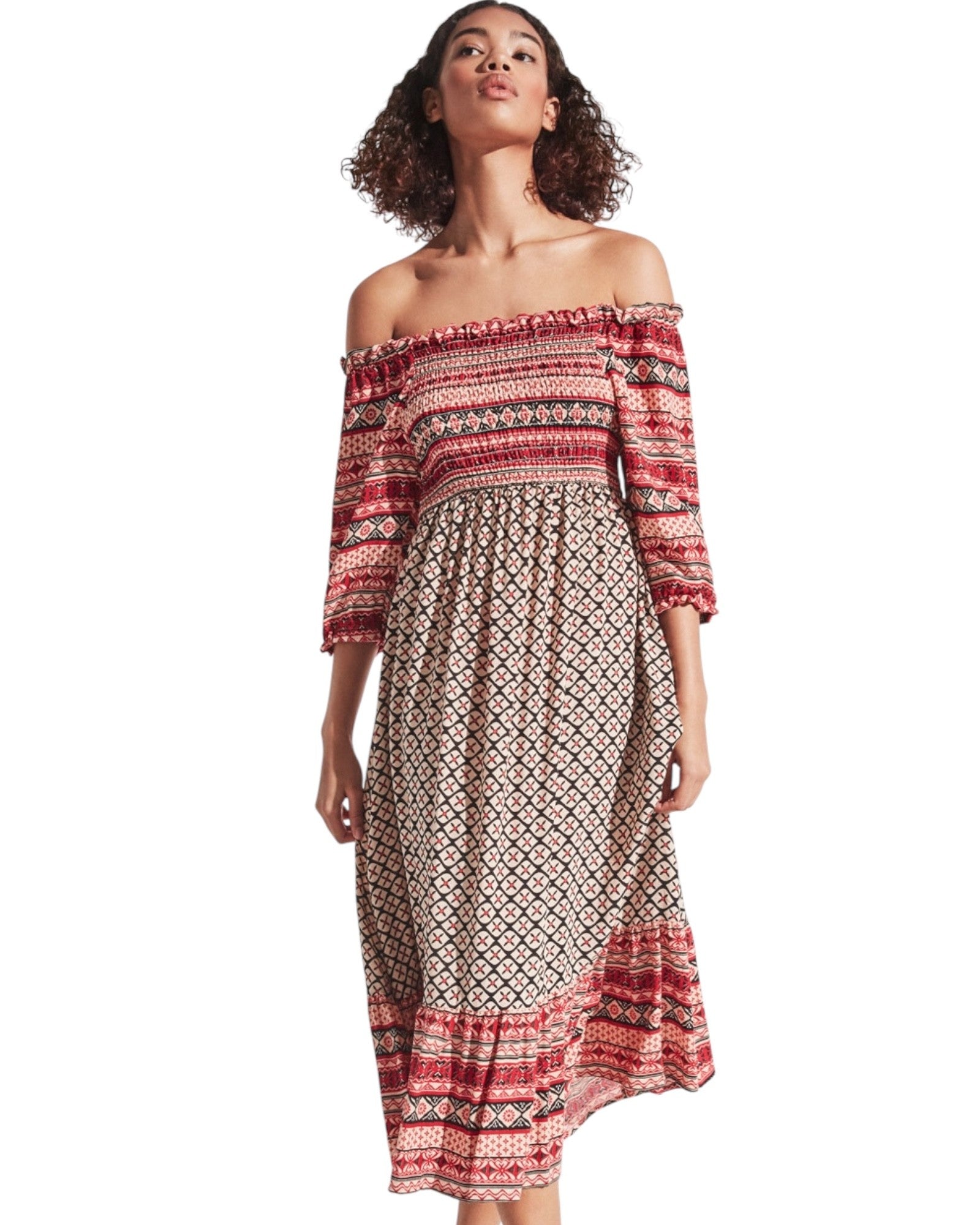 Abito copricostume da donna in viscosa di Gisela 40010 U