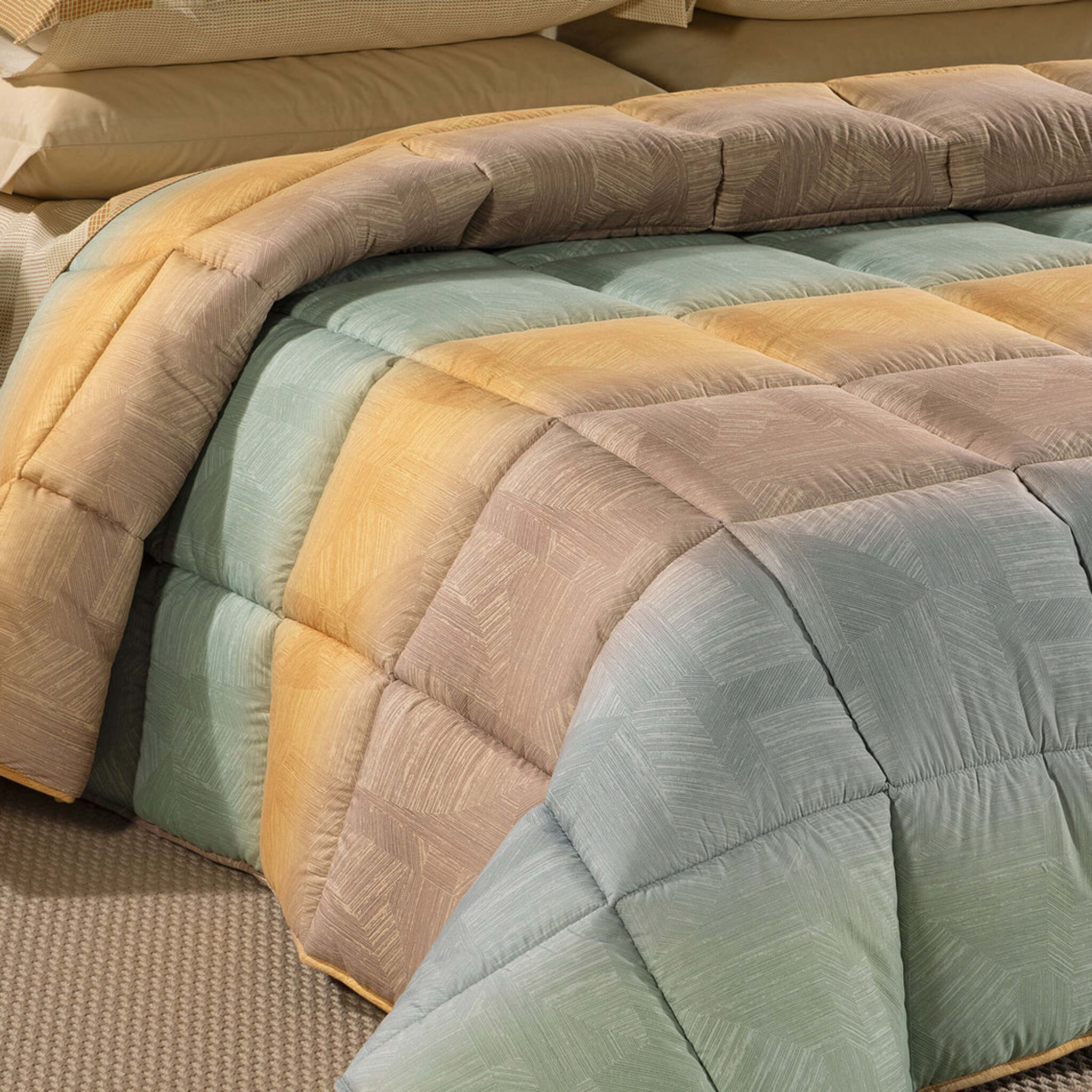 Mirabello double winter quilt in cotton percale Art. Louisiana