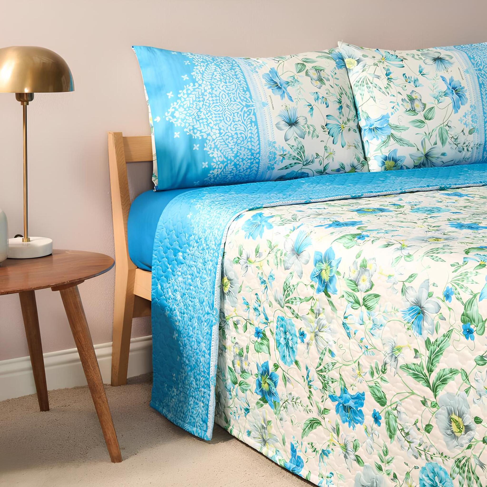 Copriletto Trapuntato Matrimoniale in cotone Bassetti Art. Casablanca