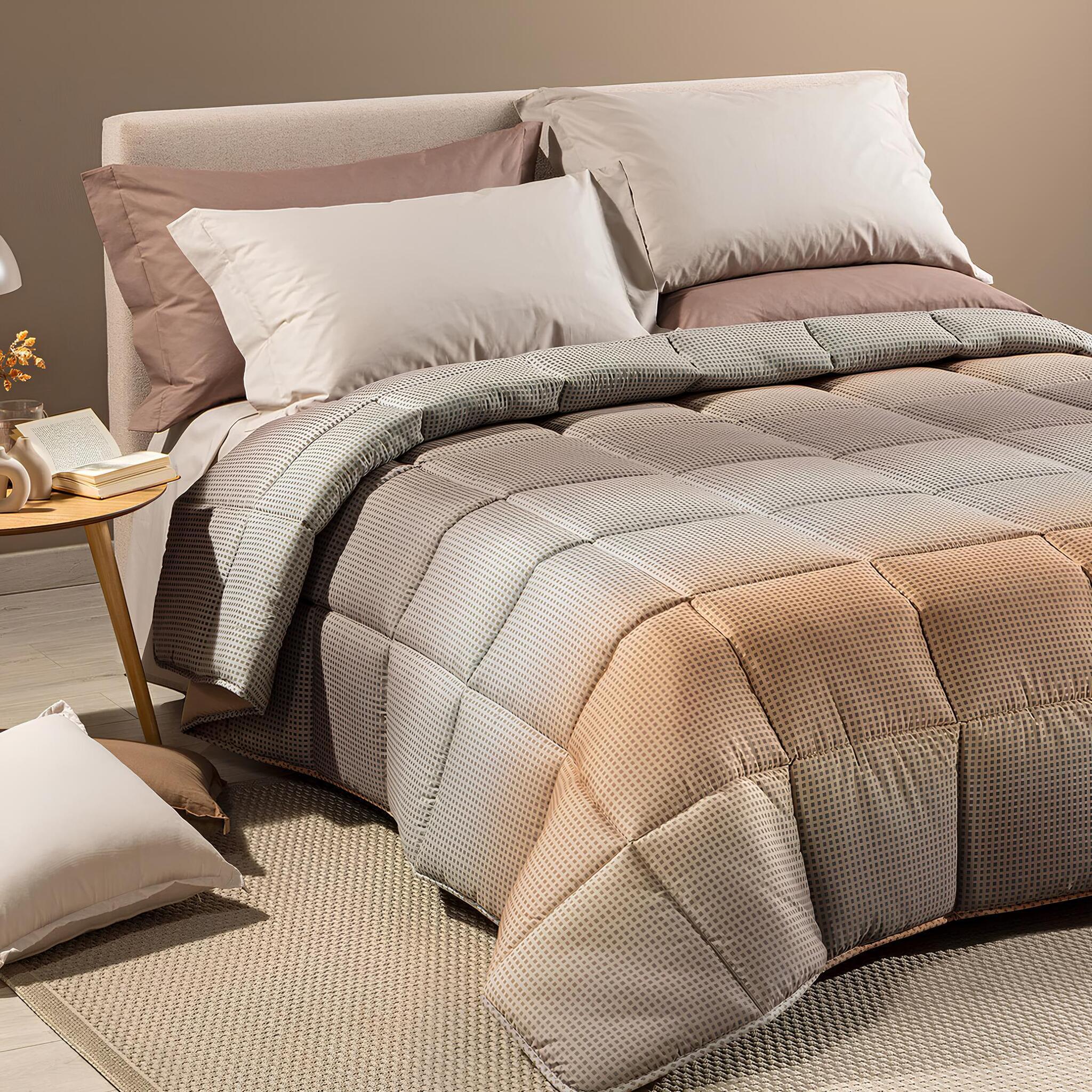 Trapunta Matrimoniale Caleffi in microfibra Art. Larry 260x265 cm