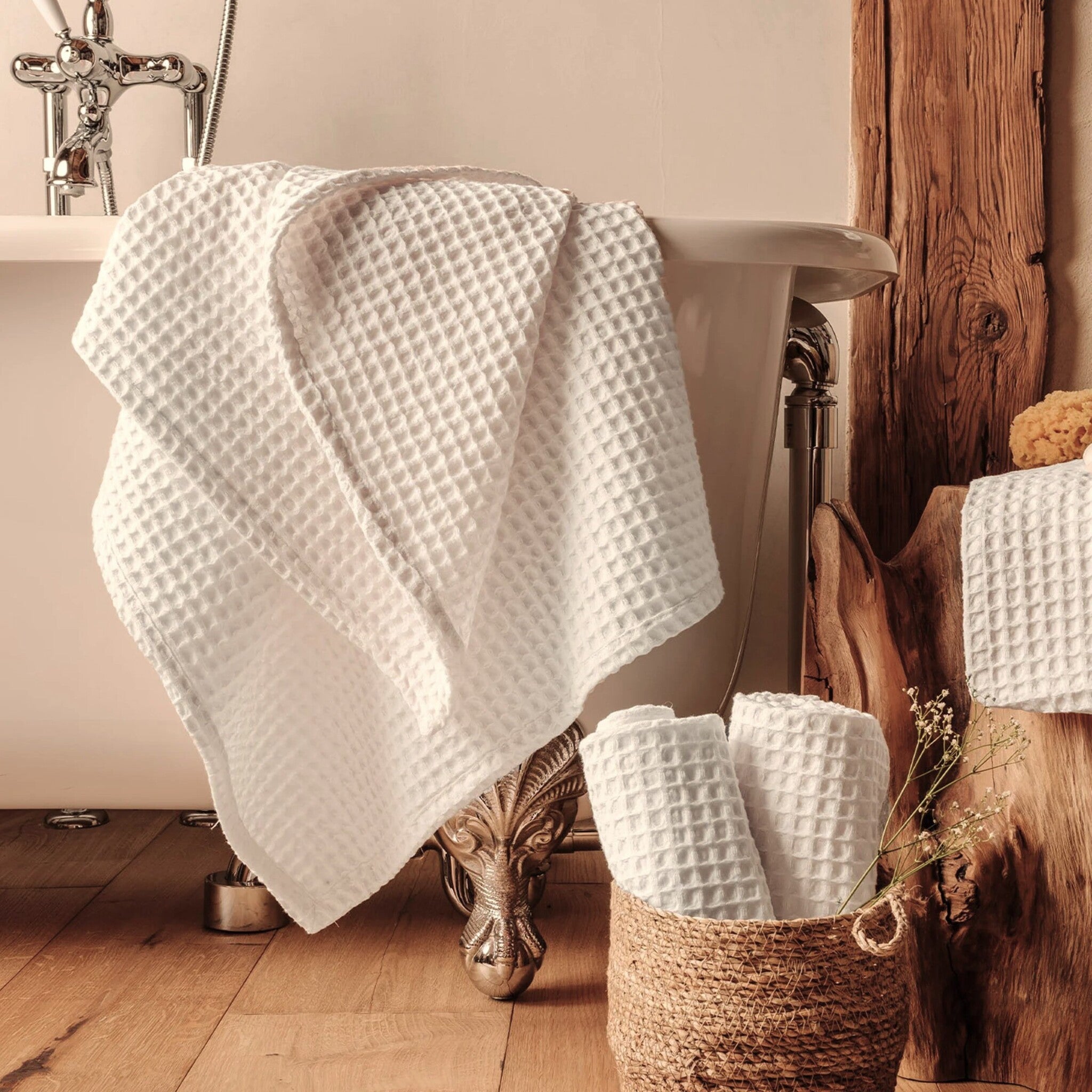 Bellora Bath Towel in honeycomb 100% Cotton Art. Ape Grey
