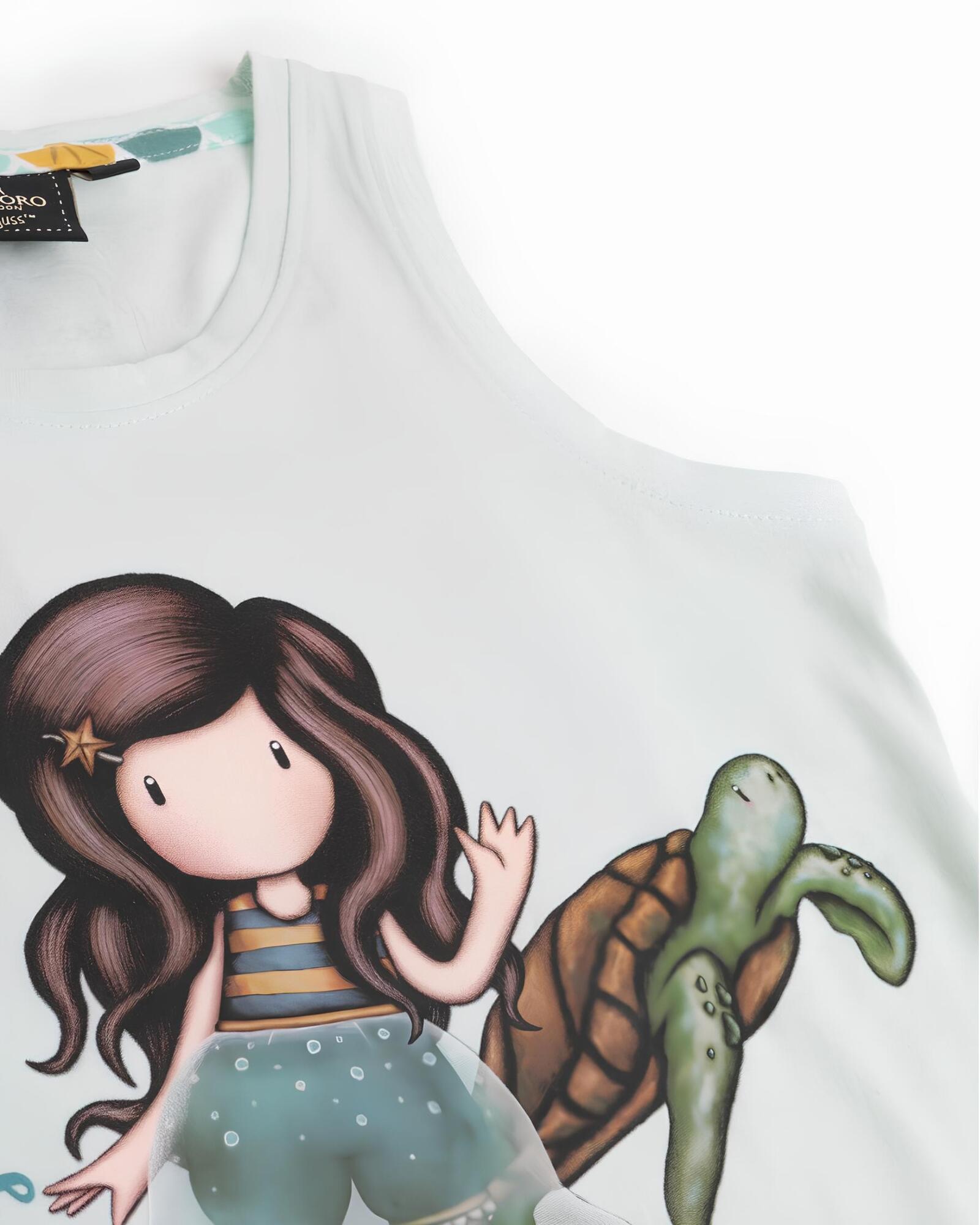 Pigiama bambina estivo Santoro Gorjuss in Cotone Art. 63406