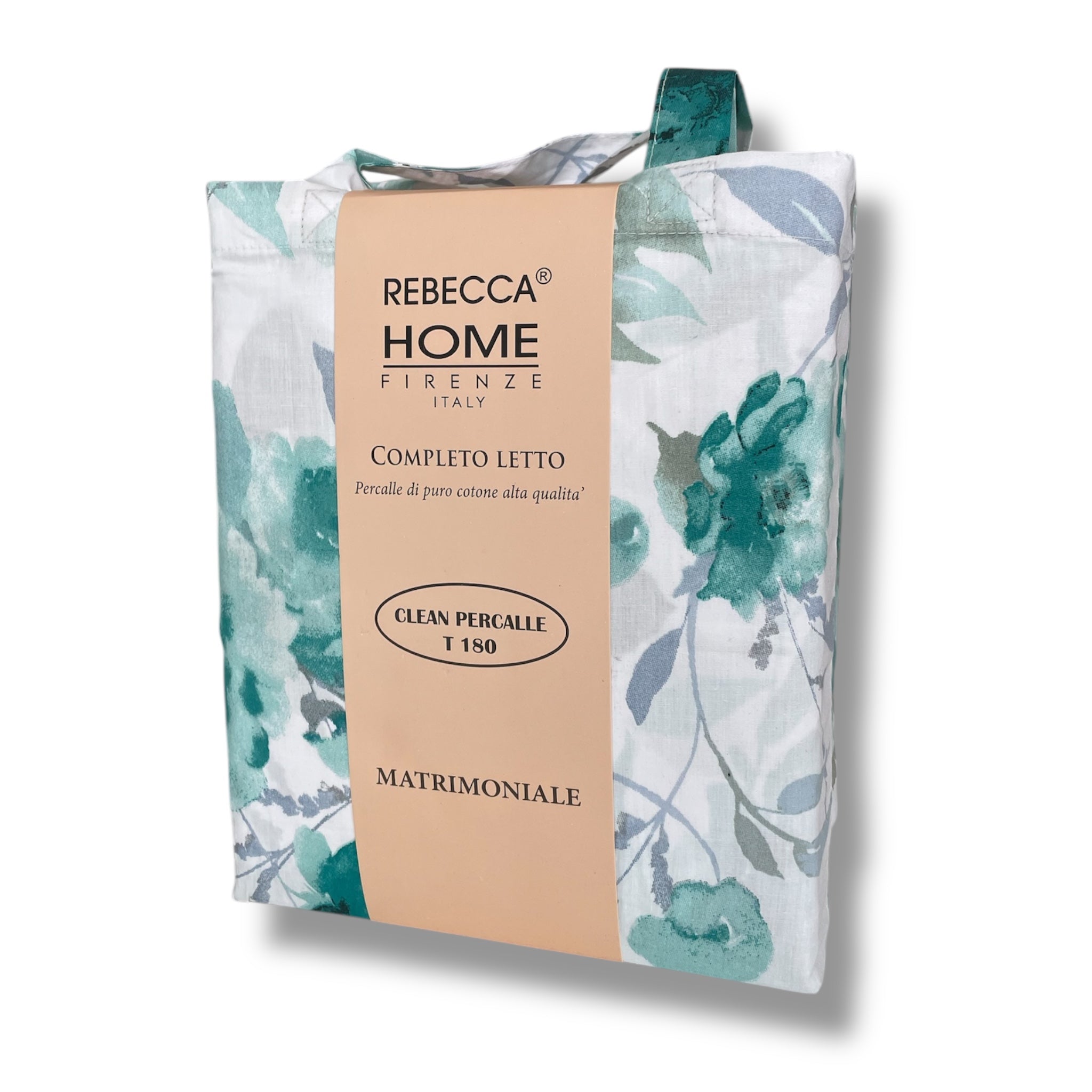 Rebecca Home Double Sheet Set in Percale Cotton Art. Campanule