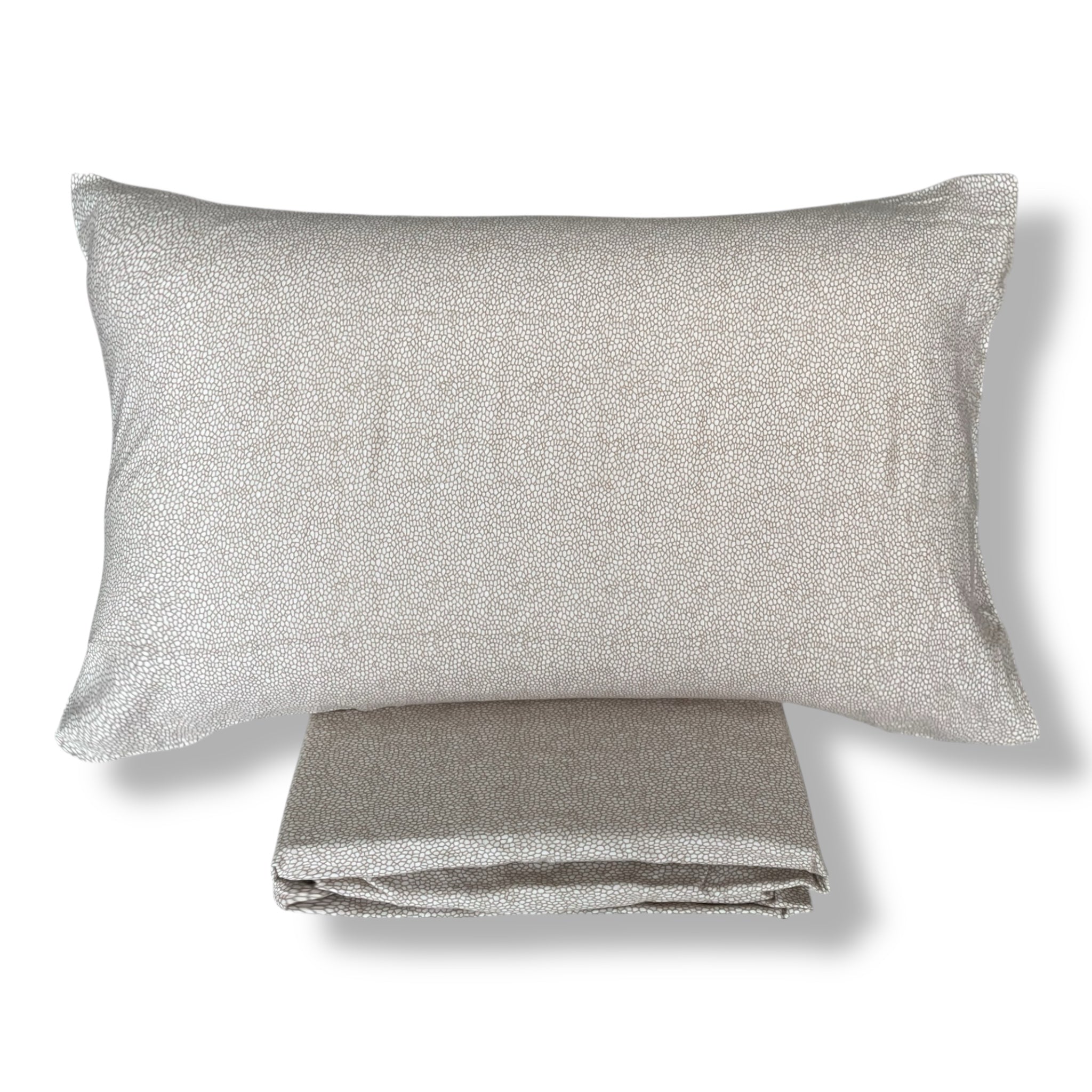 Completo Lenzuola Matrimoniali in Flanella Rebecca Home Art. Nicol 03