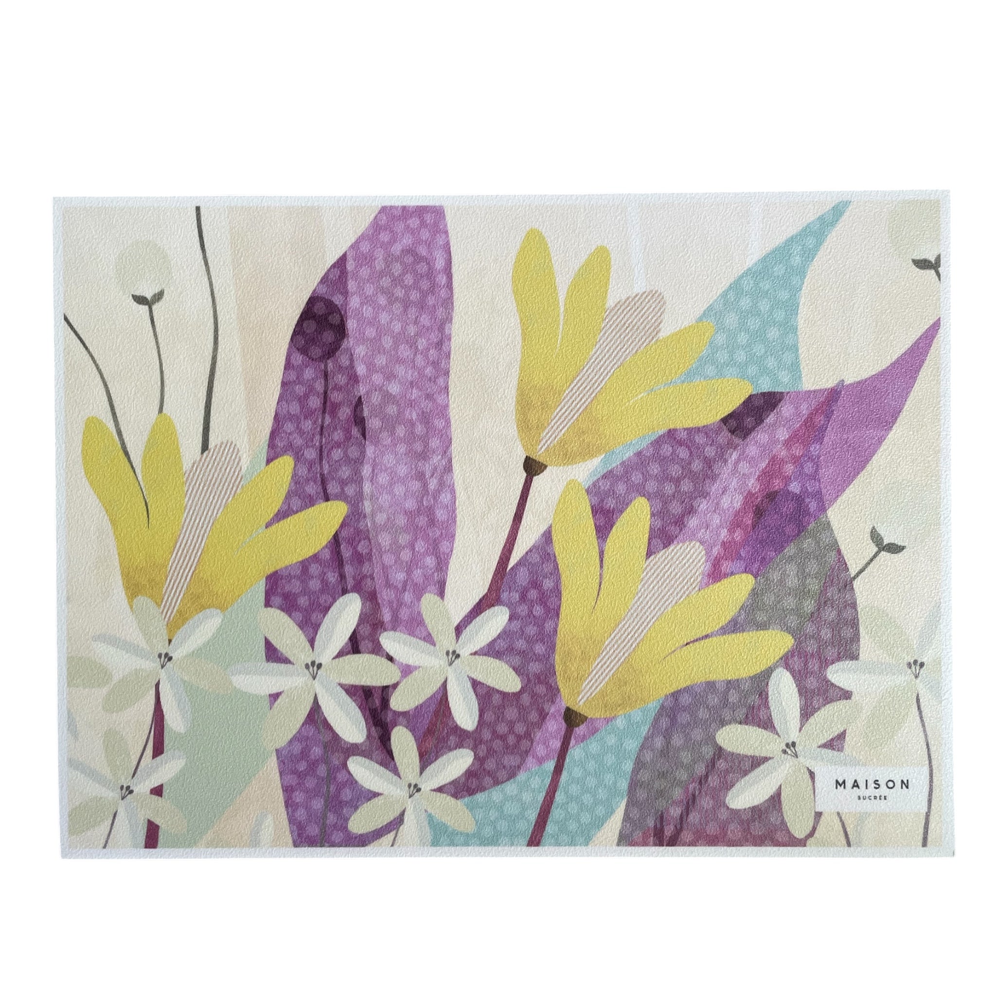 Waterproof washable American placemats by Maison Sucrée in pvc 33x45cm Art. Maiori