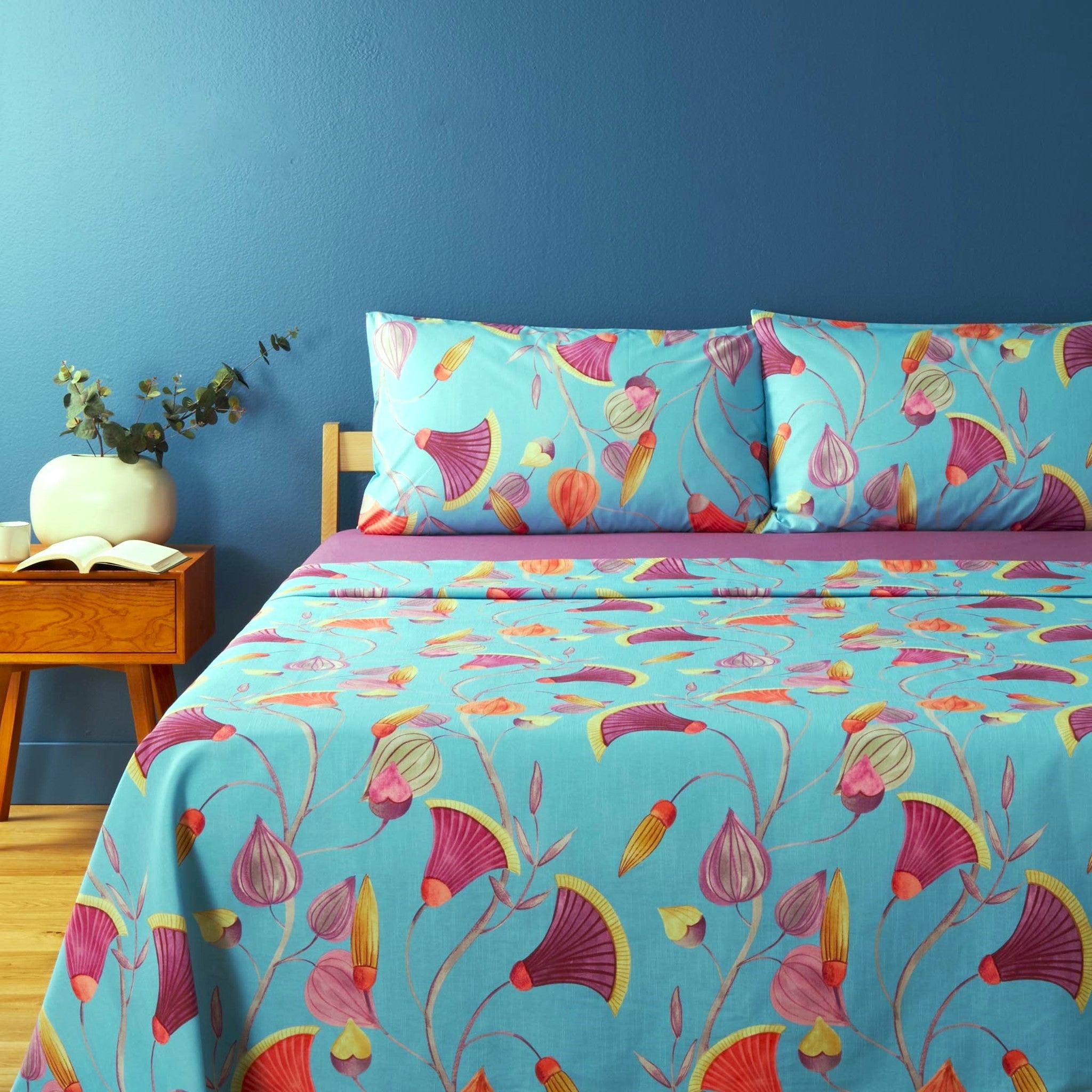 Bassetti Double Sheet Set in Cotton Art. Papiro