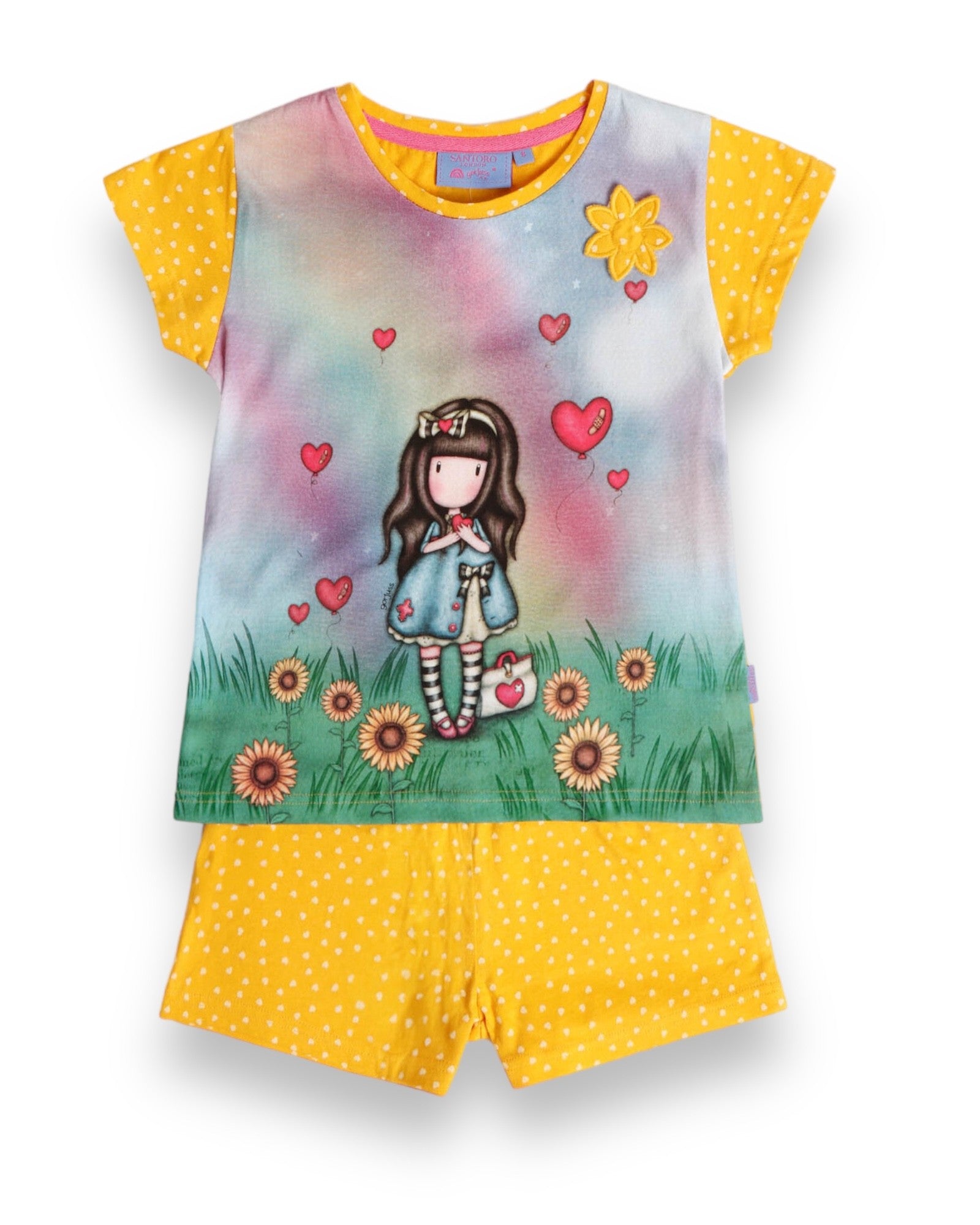 Gorjuss spring summer girls' pajamas in Santoro cotton Art. 62400