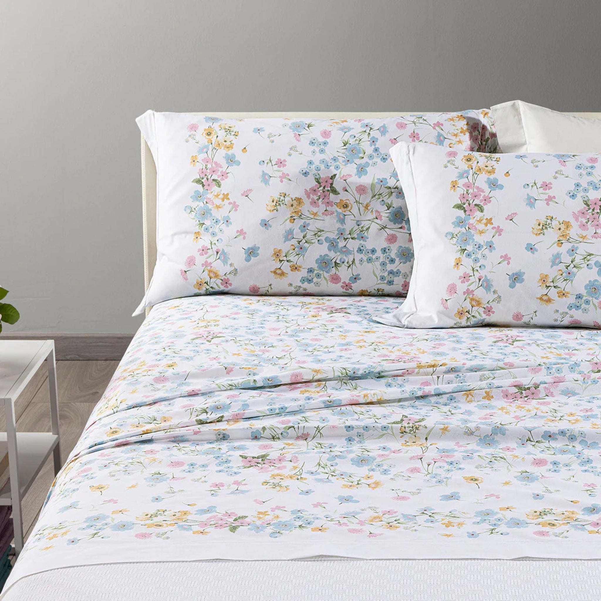 Bassetti Double Sheet Set in Cotton Art. Papiro