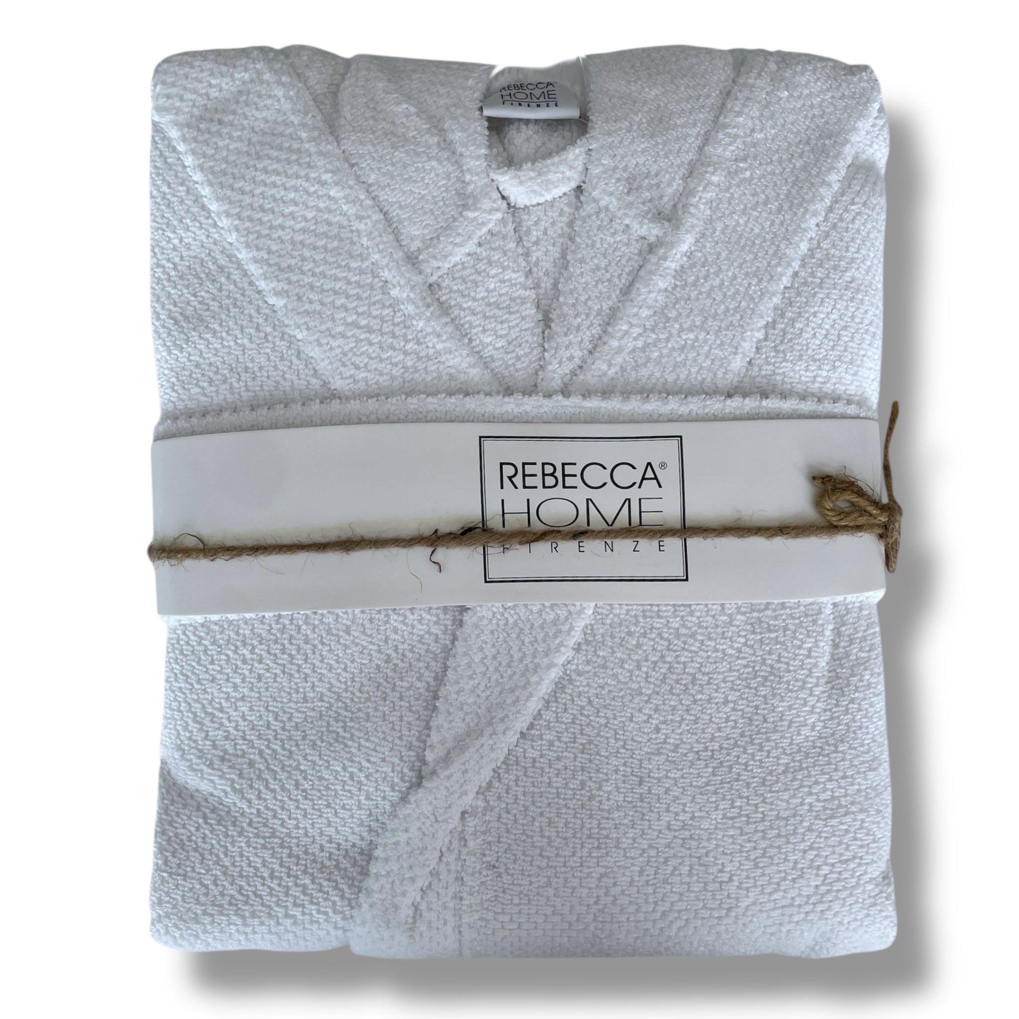 Accappatoio Unisex di Rebecca Home in spugna 100% Cotone Art. Giulia