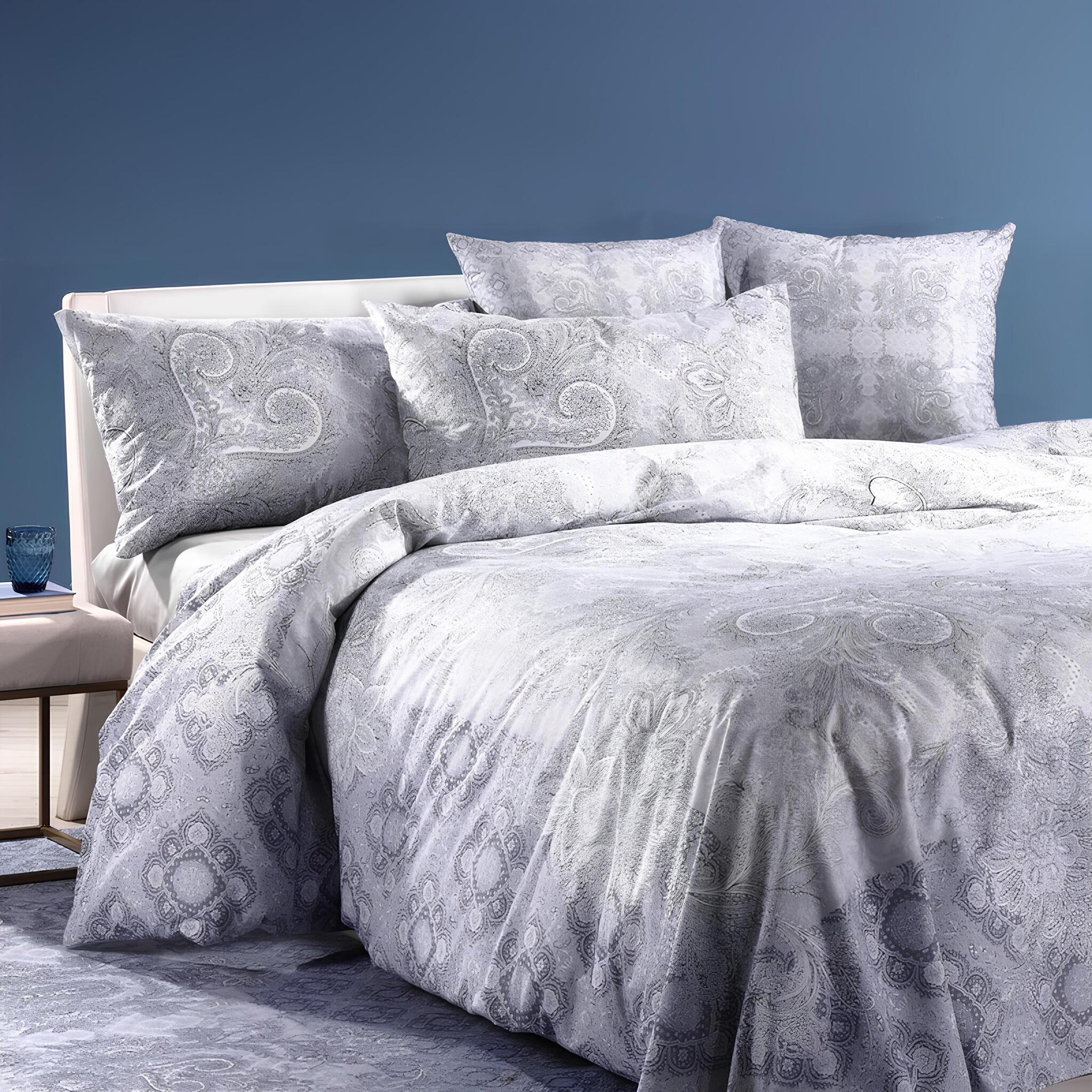 Caleffi double duvet cover set in cotton Brocade