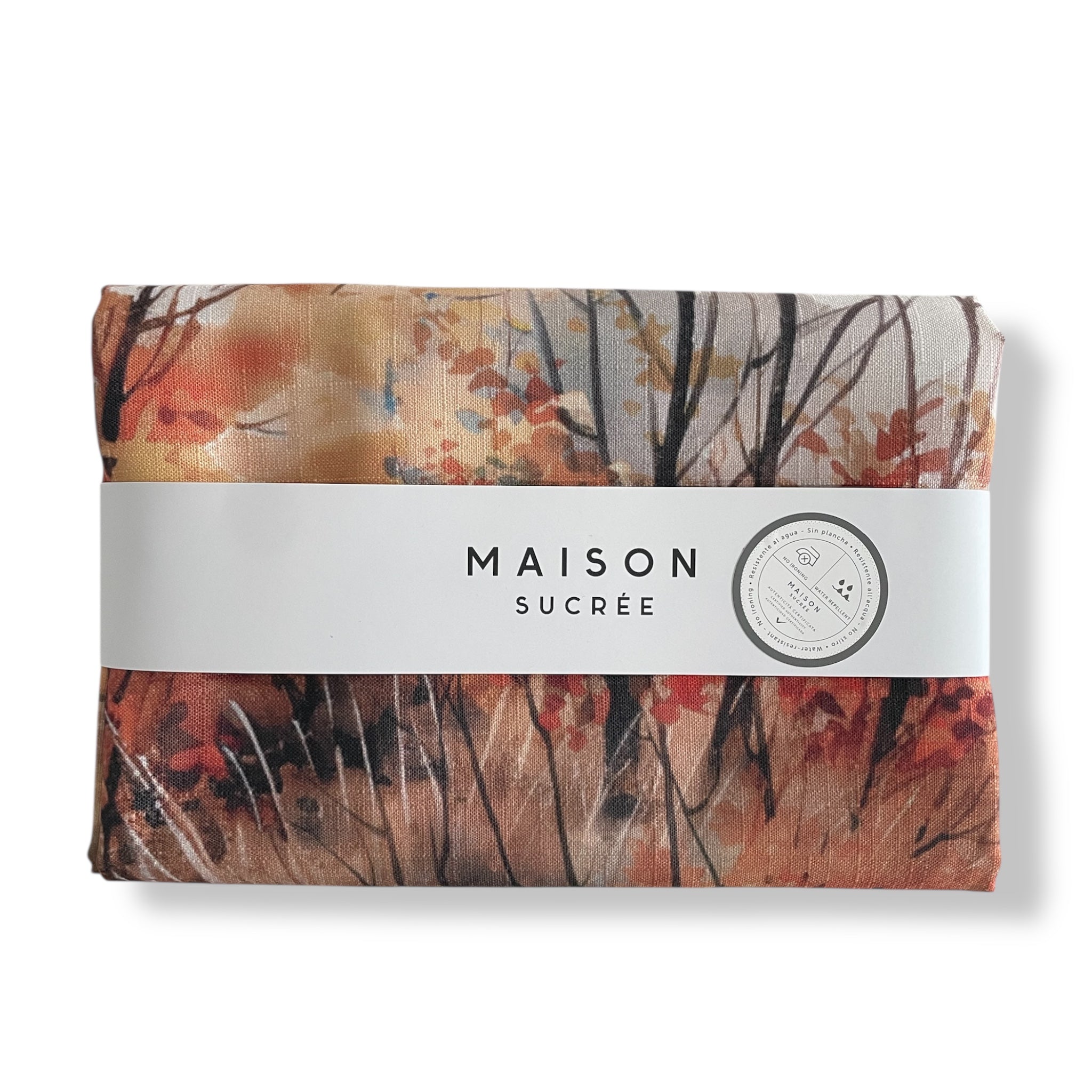 Tovaglia antimacchia no stiro stampa digitale di Maison Sucrée Art. Foliage