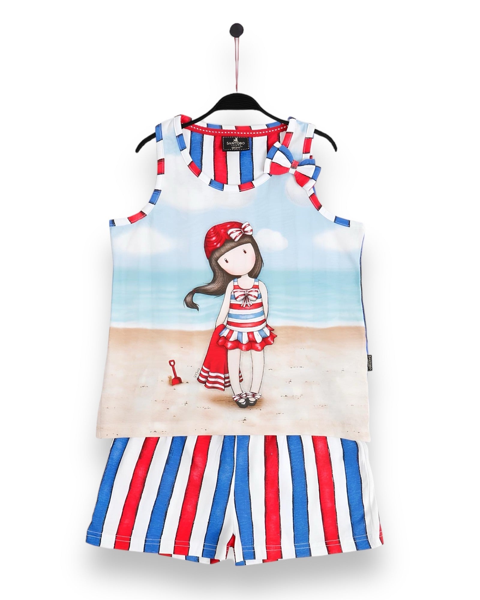 Pigiama Bambina Santoro primavera estate in cotone Art. 60828