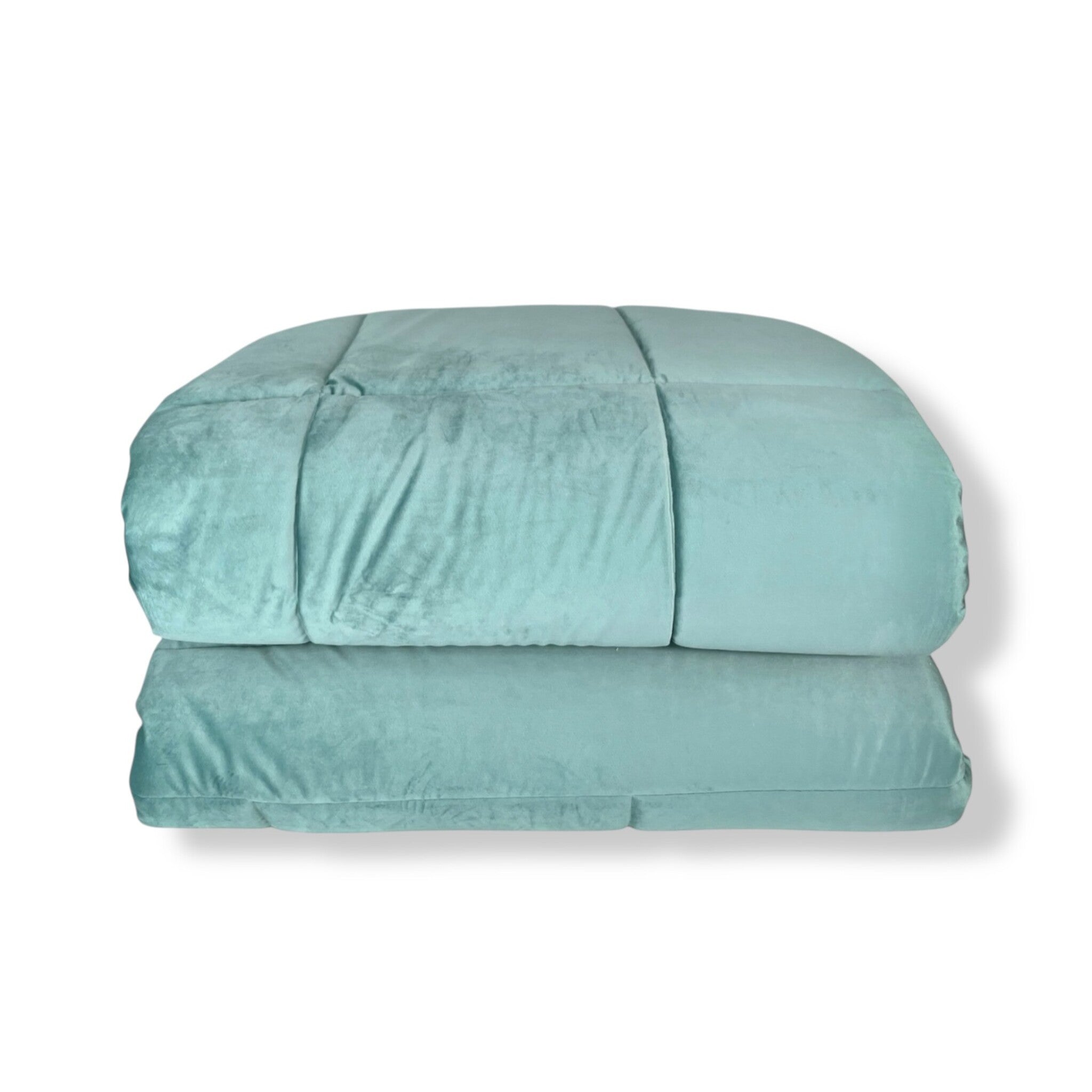 Trapunta invernale Piazza e Mezza Buccia di Mela in velluto Art. Quadro