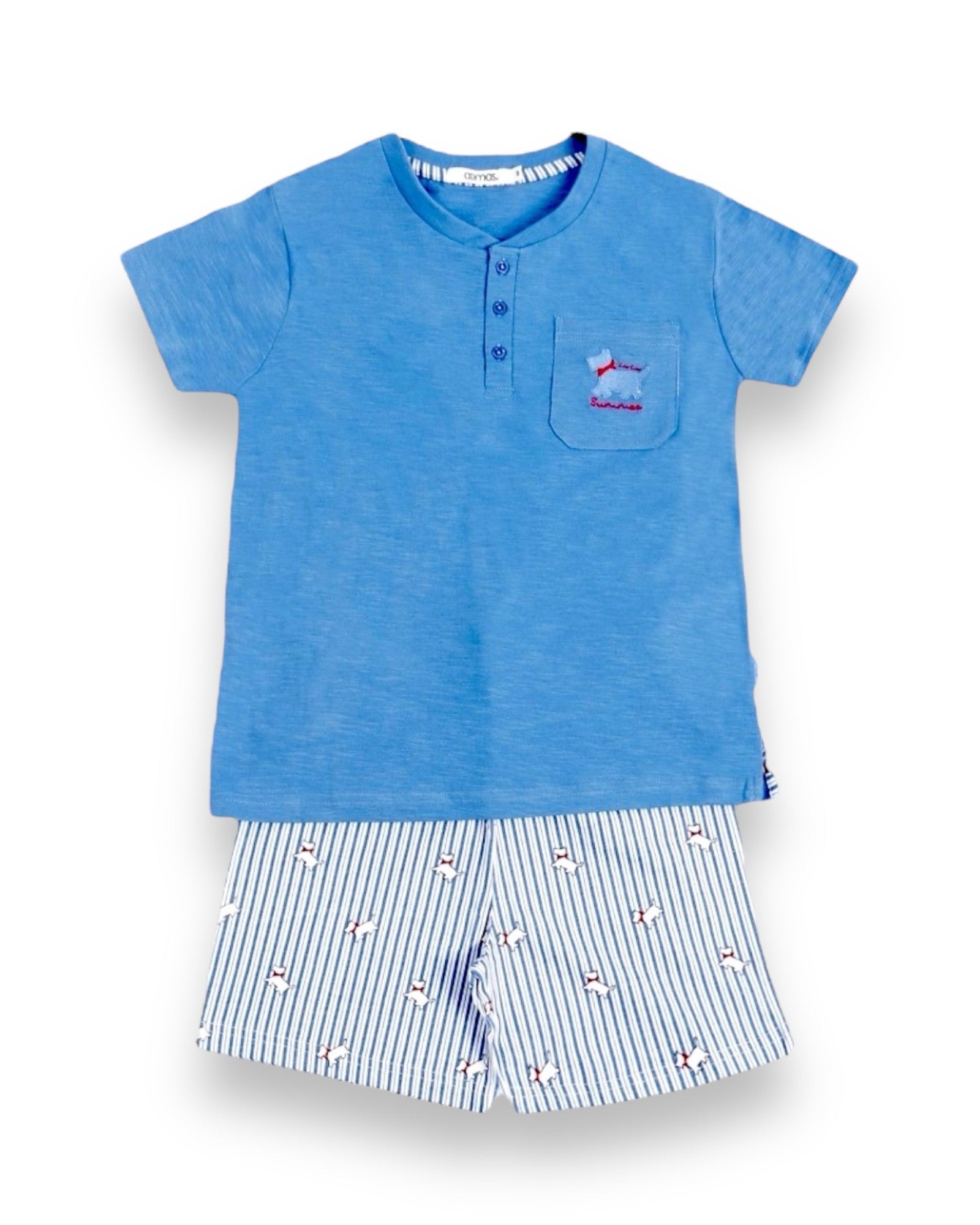 Pigiama bambino primavera estate in cotone di Admas Art. 60875