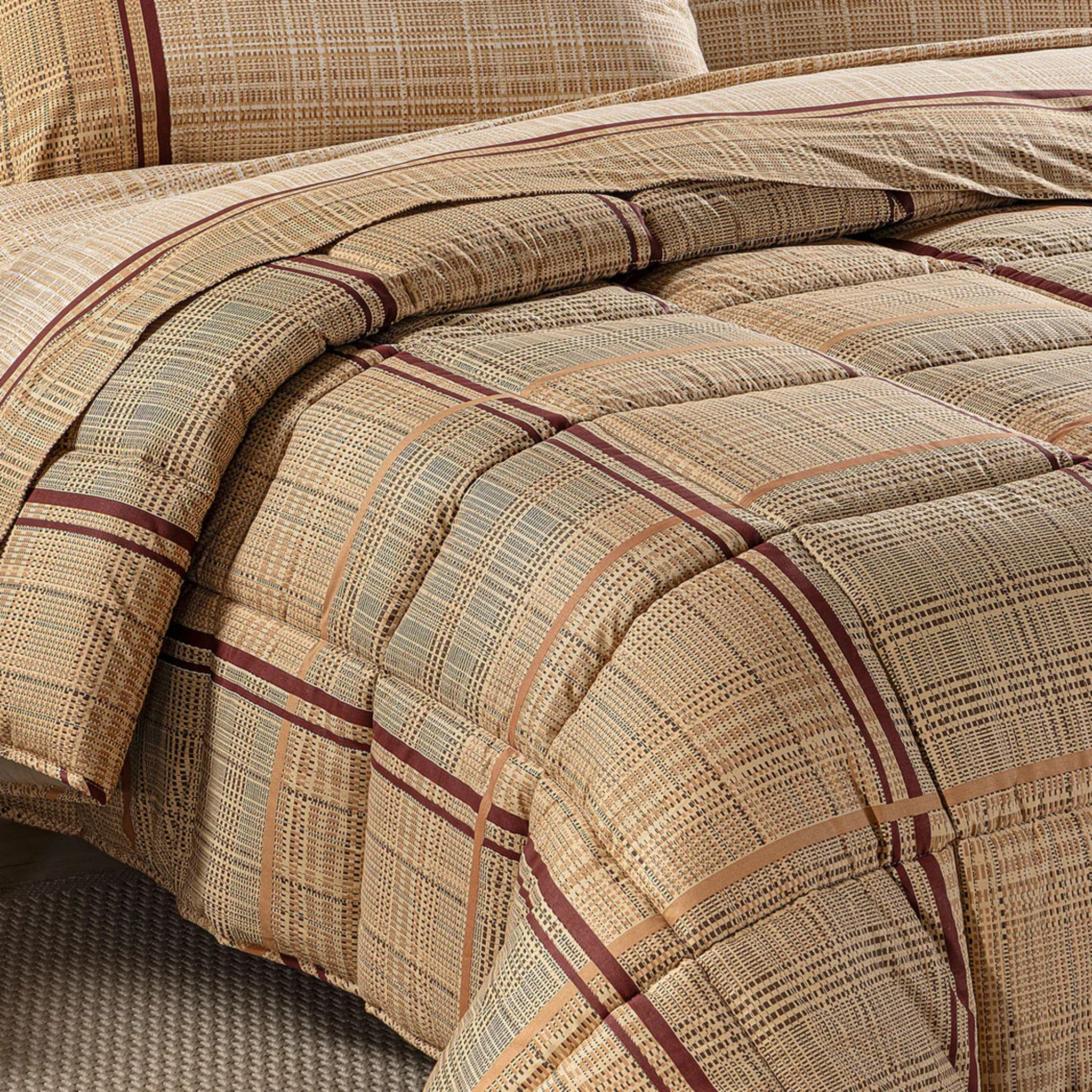 Mirabello double winter quilt in cotton percale Art. Louisiana