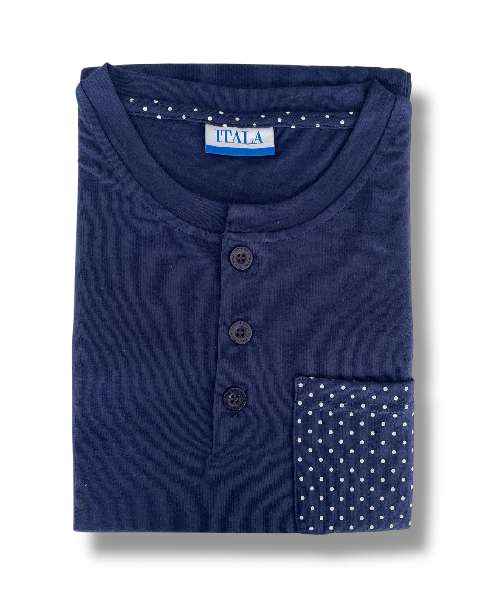 Pigiama uomo primavera estate in cotone Itala Art. 12057 b