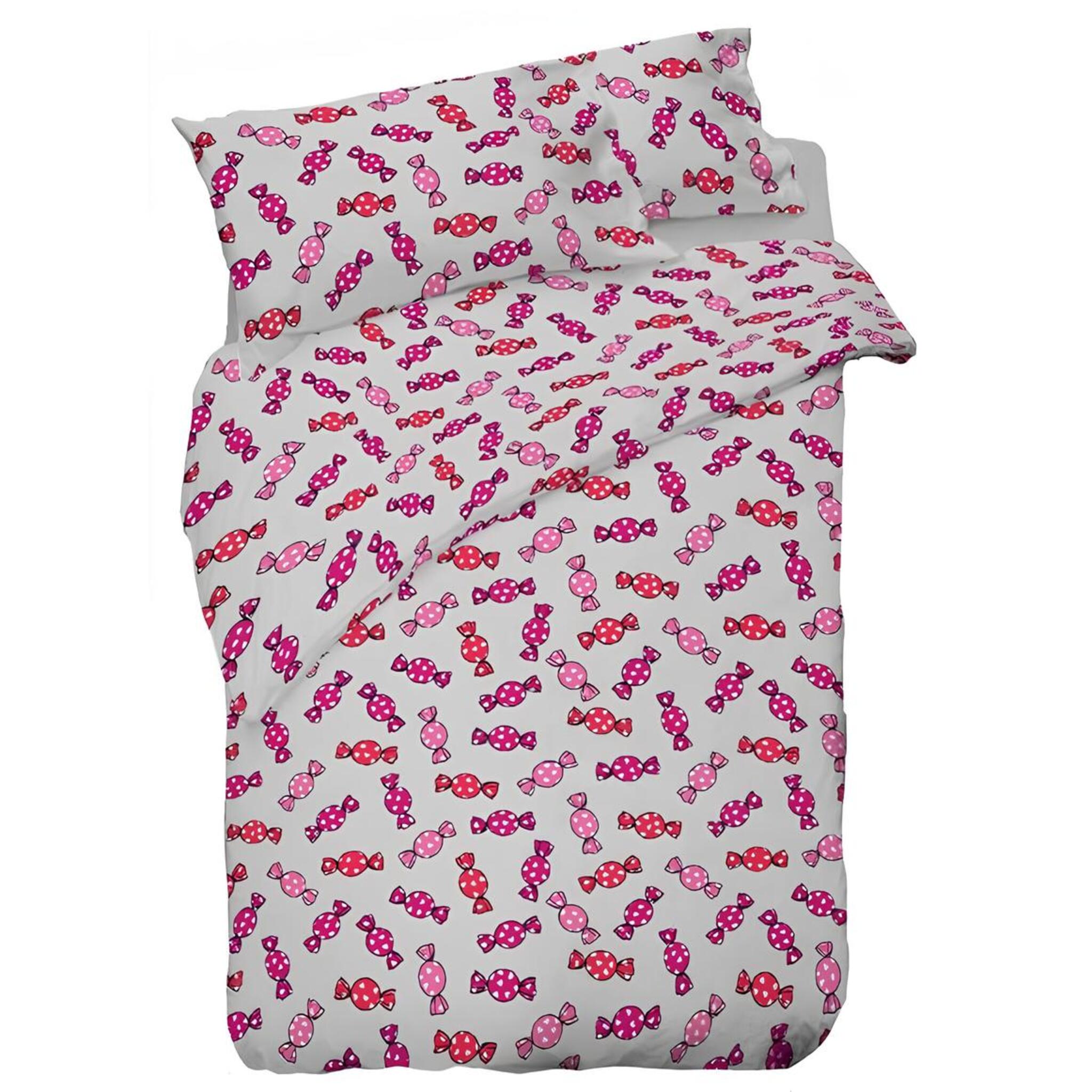 Completo Lenzuola Letto singolo 100% Cotone Zambaiti Art. Melle