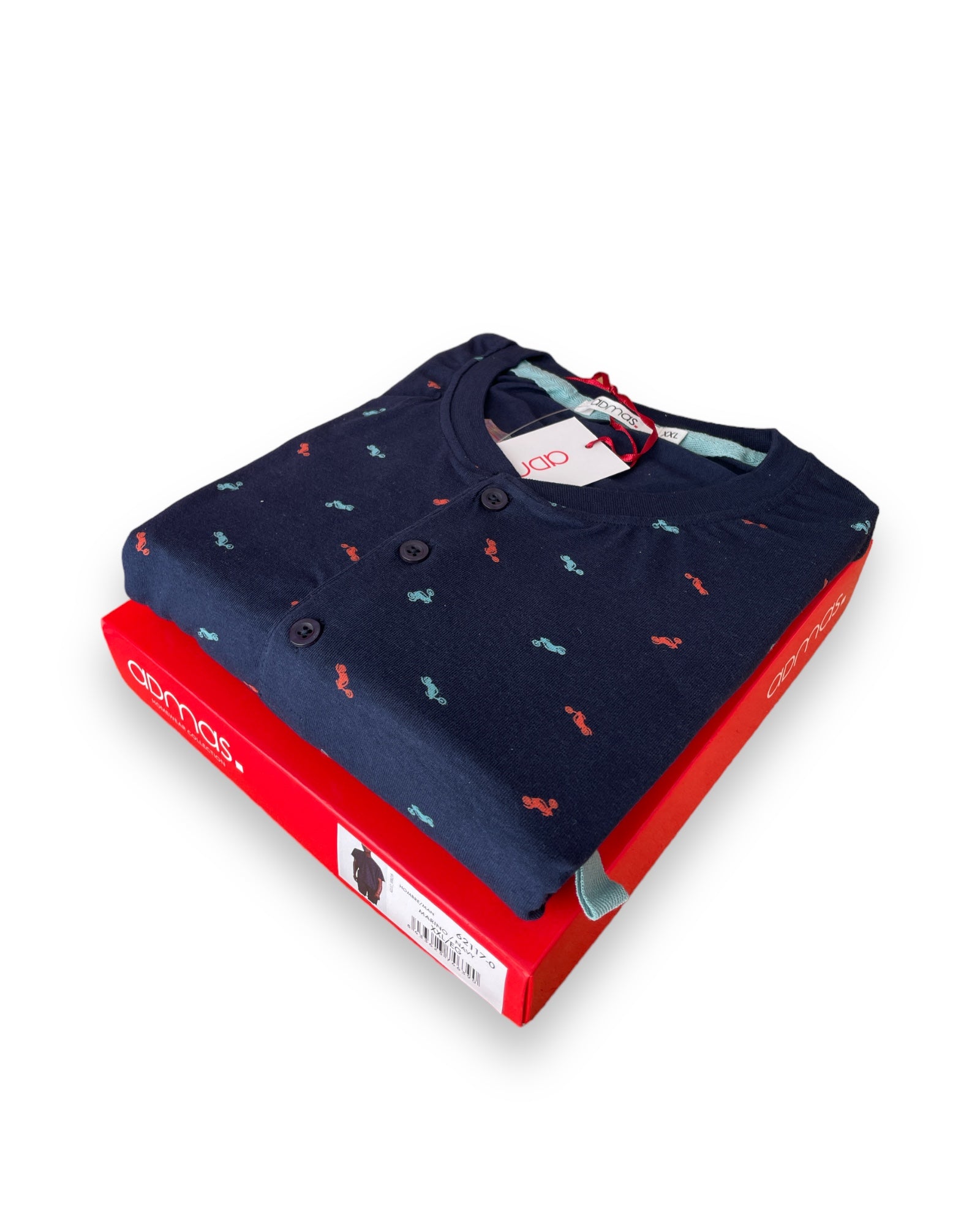 Spring summer men's pajamas in Admas cotton Art. 62117