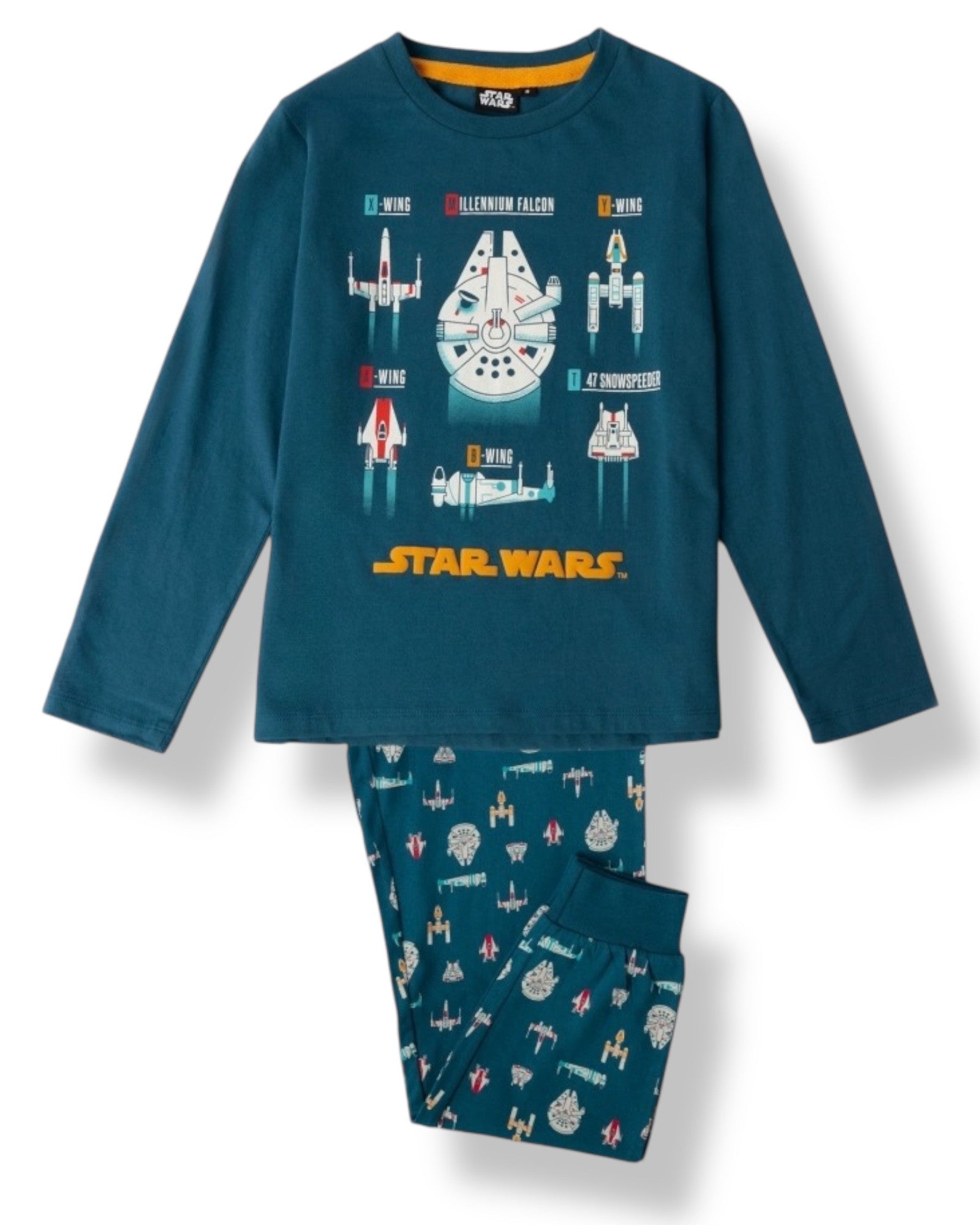 Pigiama bambino invernale Star Wars Spaceships Art. 63547