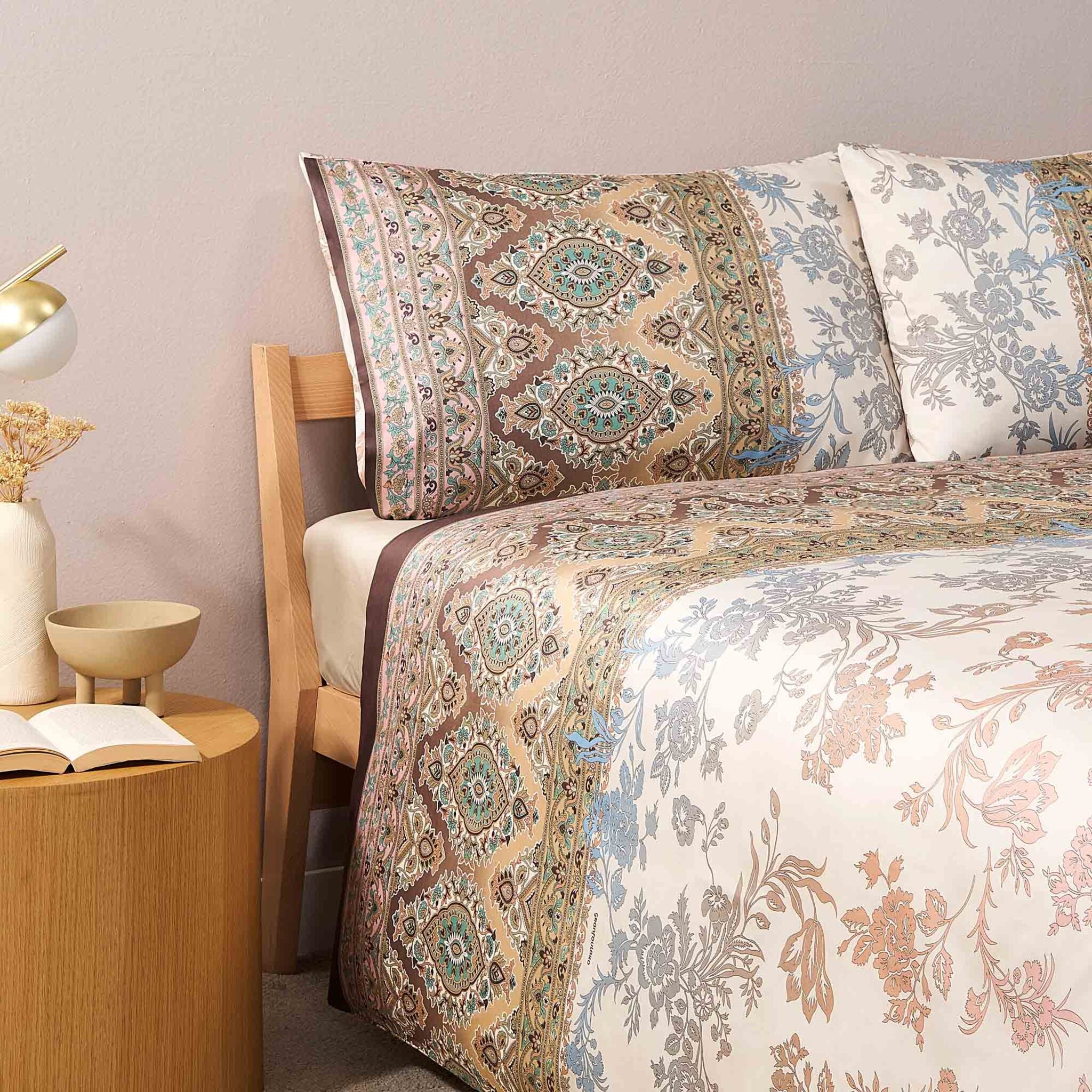 Bassetti double duvet cover set in cotton Art. Vicenza