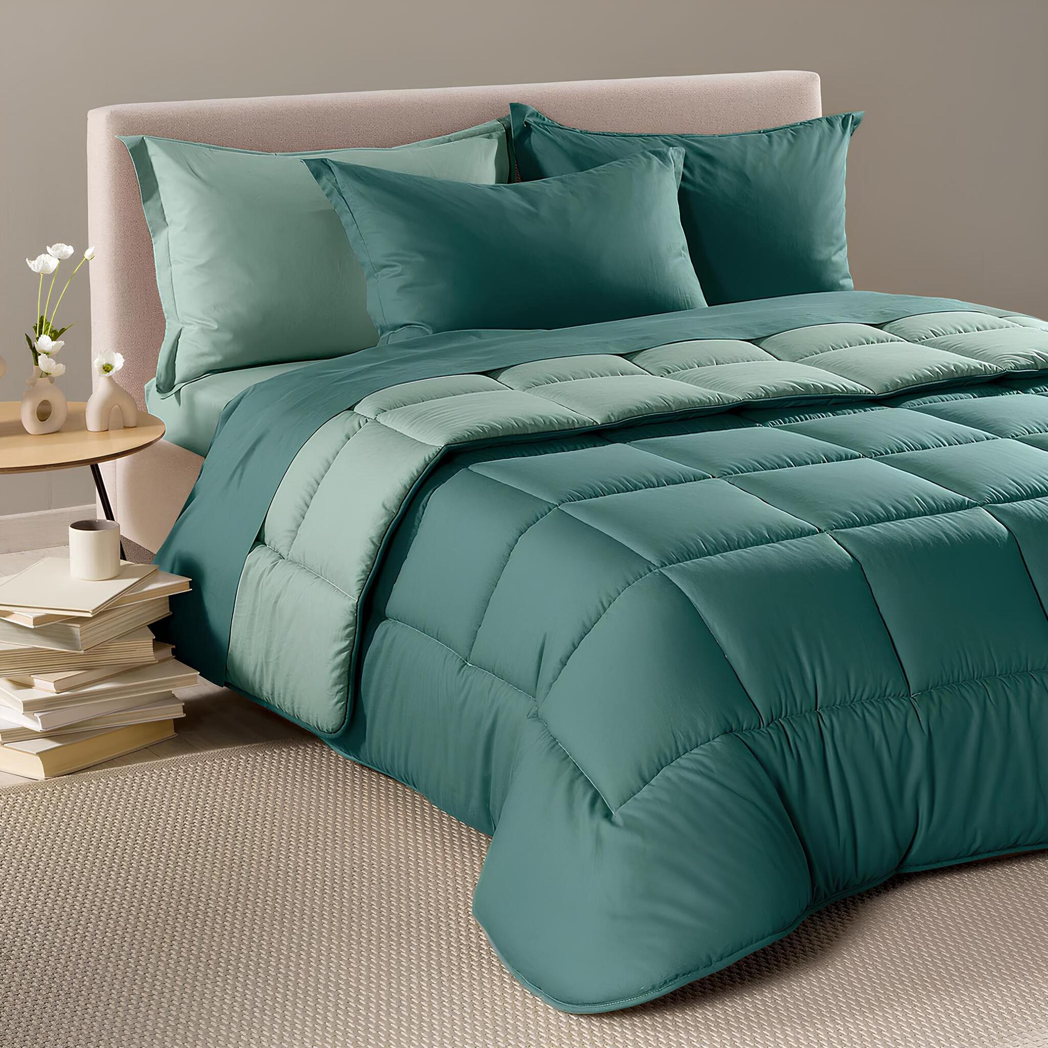 Mirabello double winter quilt in cotton percale Art. Louisiana