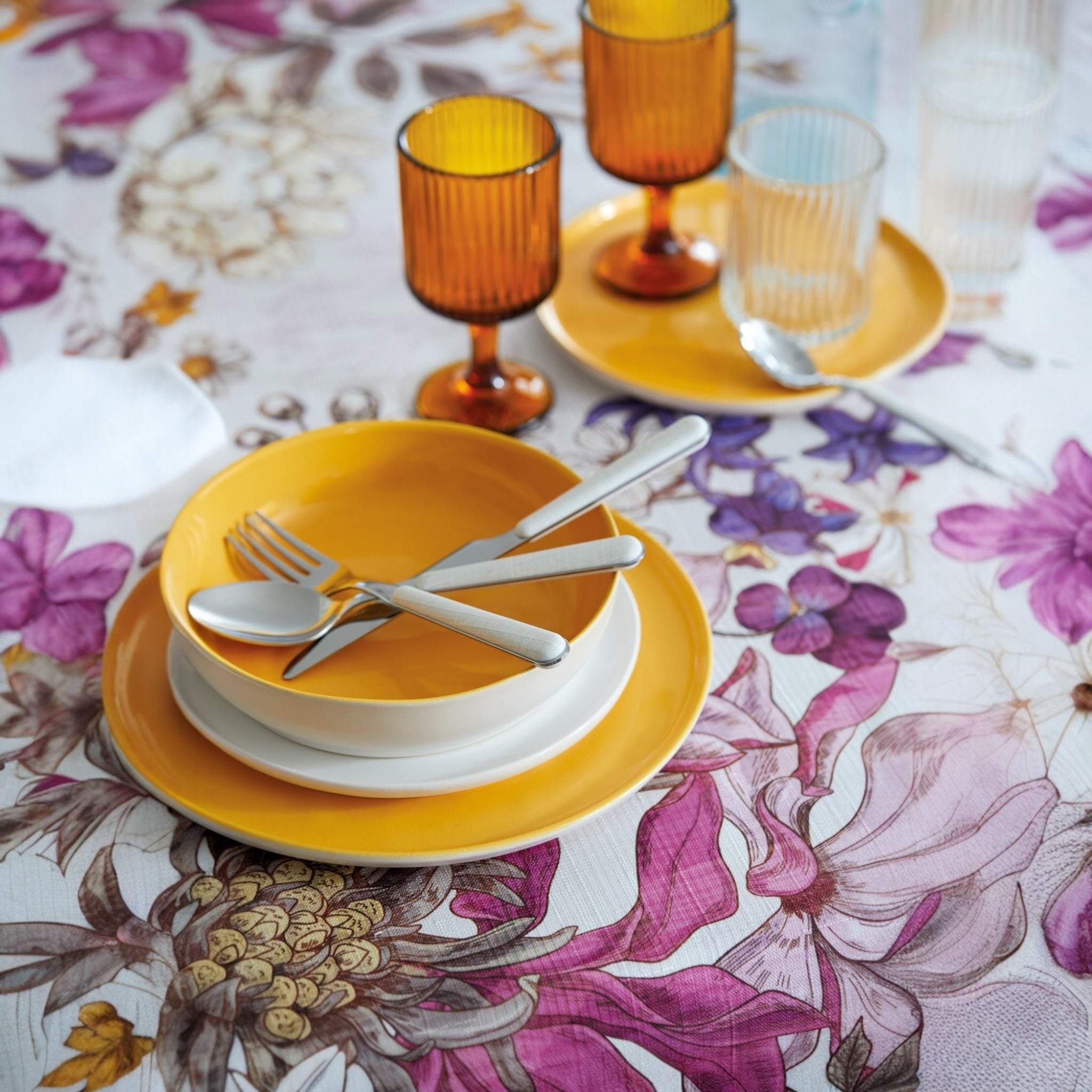 Tovaglia Antimacchia impermeabile stampa digitale di Maison Sucrée Art. Dina