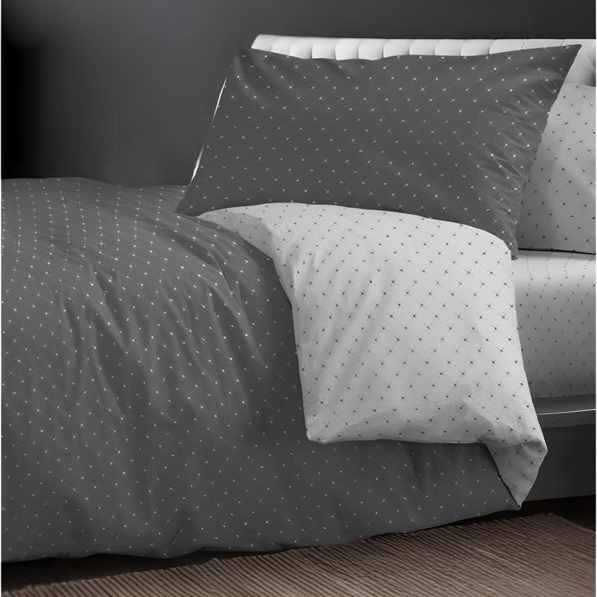 Completo Lenzuola Matrimoniale 100% Cotone Zambaiti Art. Amble