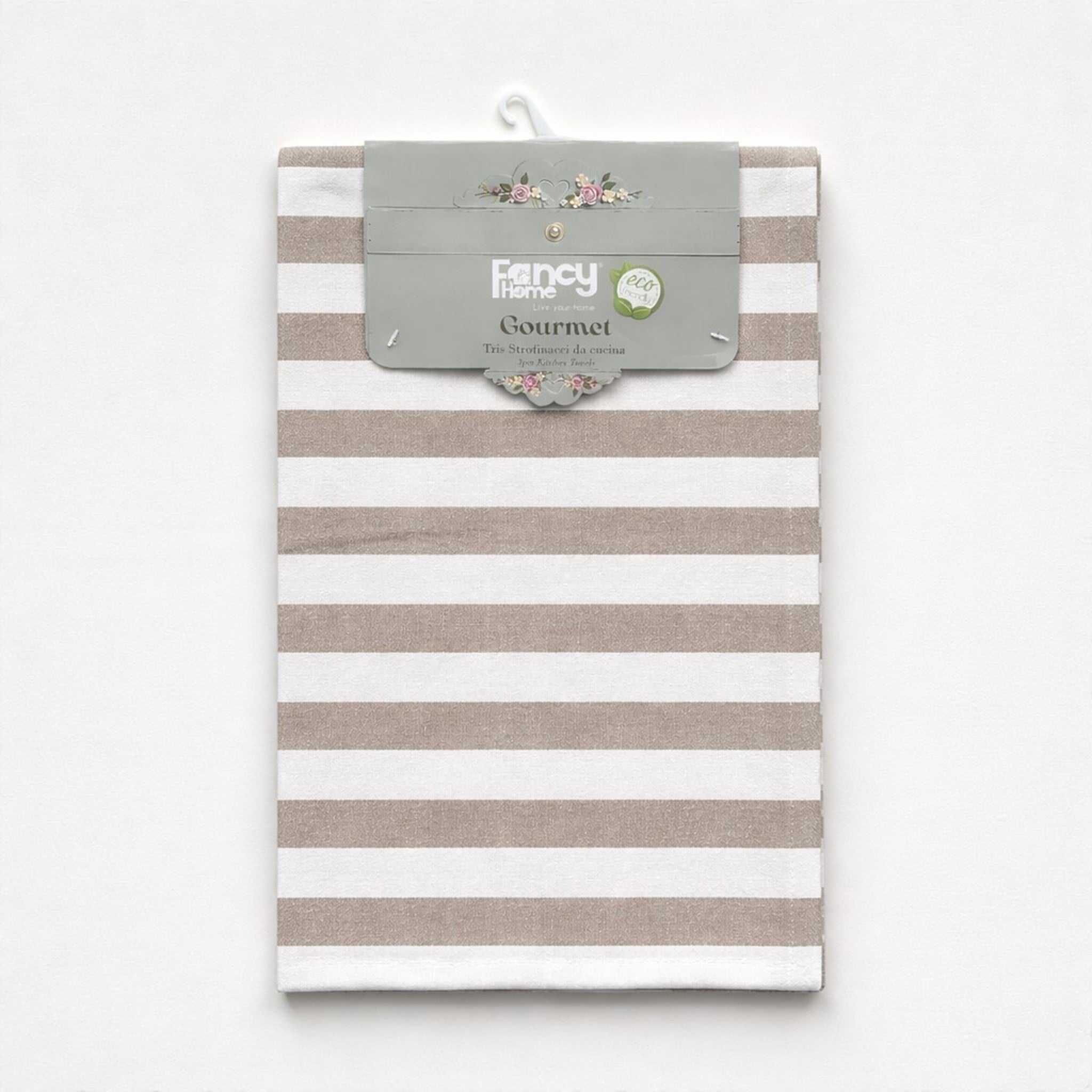 Tris di Strofinacci in misto cotone di Fancy Home Art. Gourmet