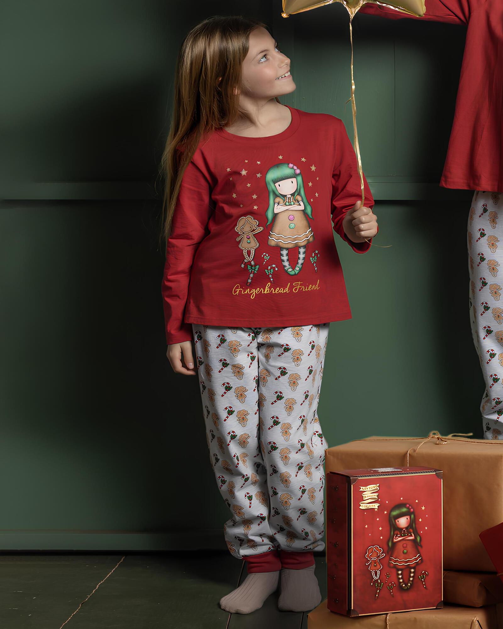 Gorjuss girls' winter pajamas in warm Santoro cotton Art. 56617