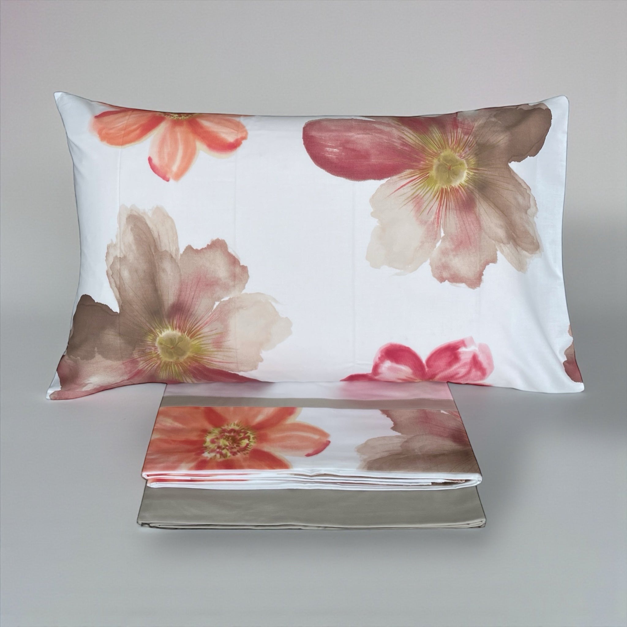Rebecca Home Double Sheet Set in Percale Cotton Art. Campanule
