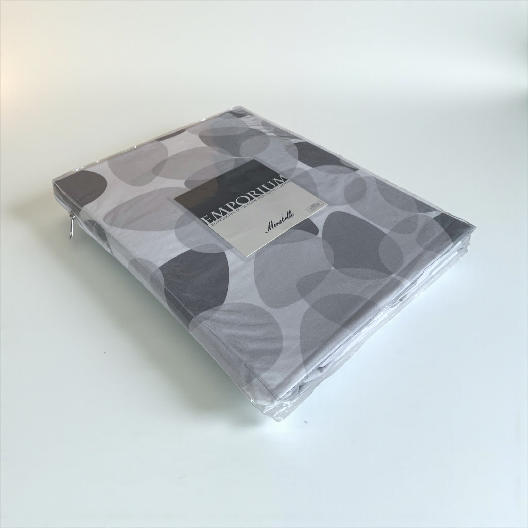 Completo Lenzuola Matrimoniali in Cotone Percalle Mirabello Art. Oryza