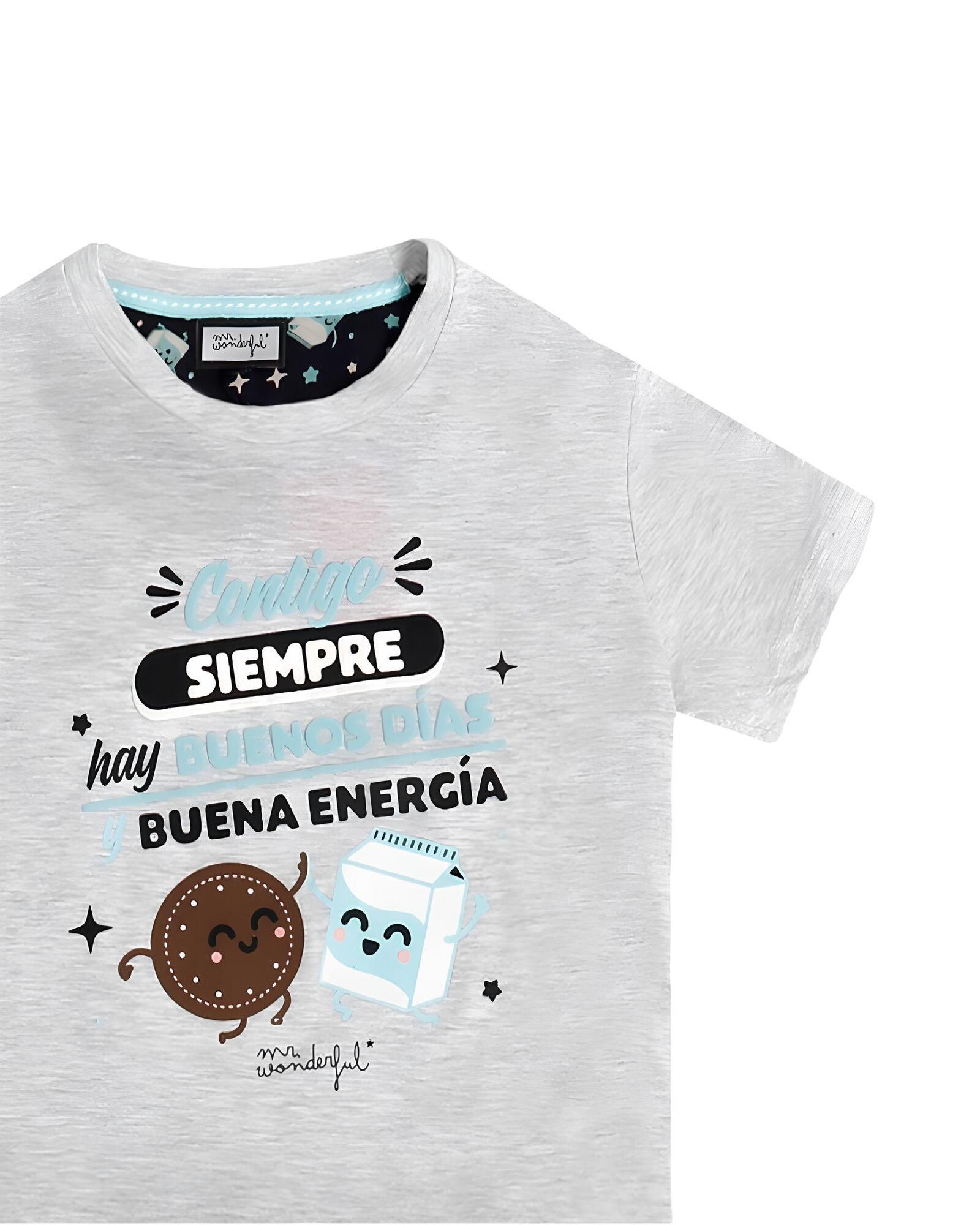 Pigiama bambino primavera estate in cotone di Mr. Wonderful Art. 60340