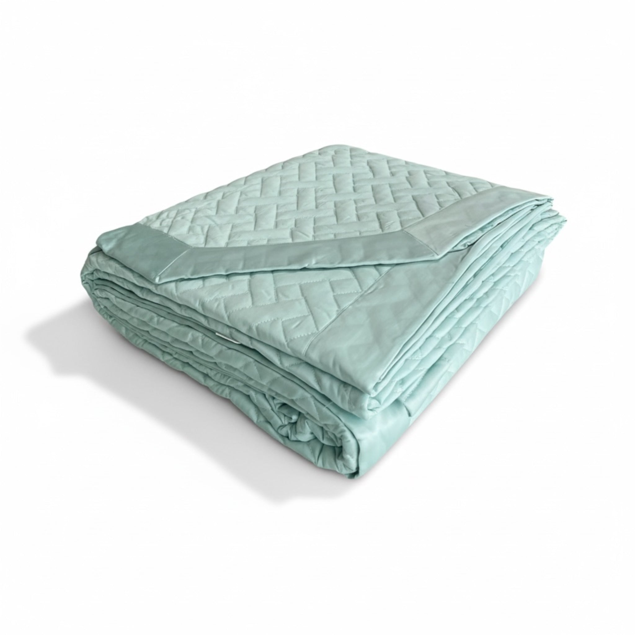 Copriletto Trapuntato Matrimoniale in Raso di cotone Rebecca Home Art. Helen