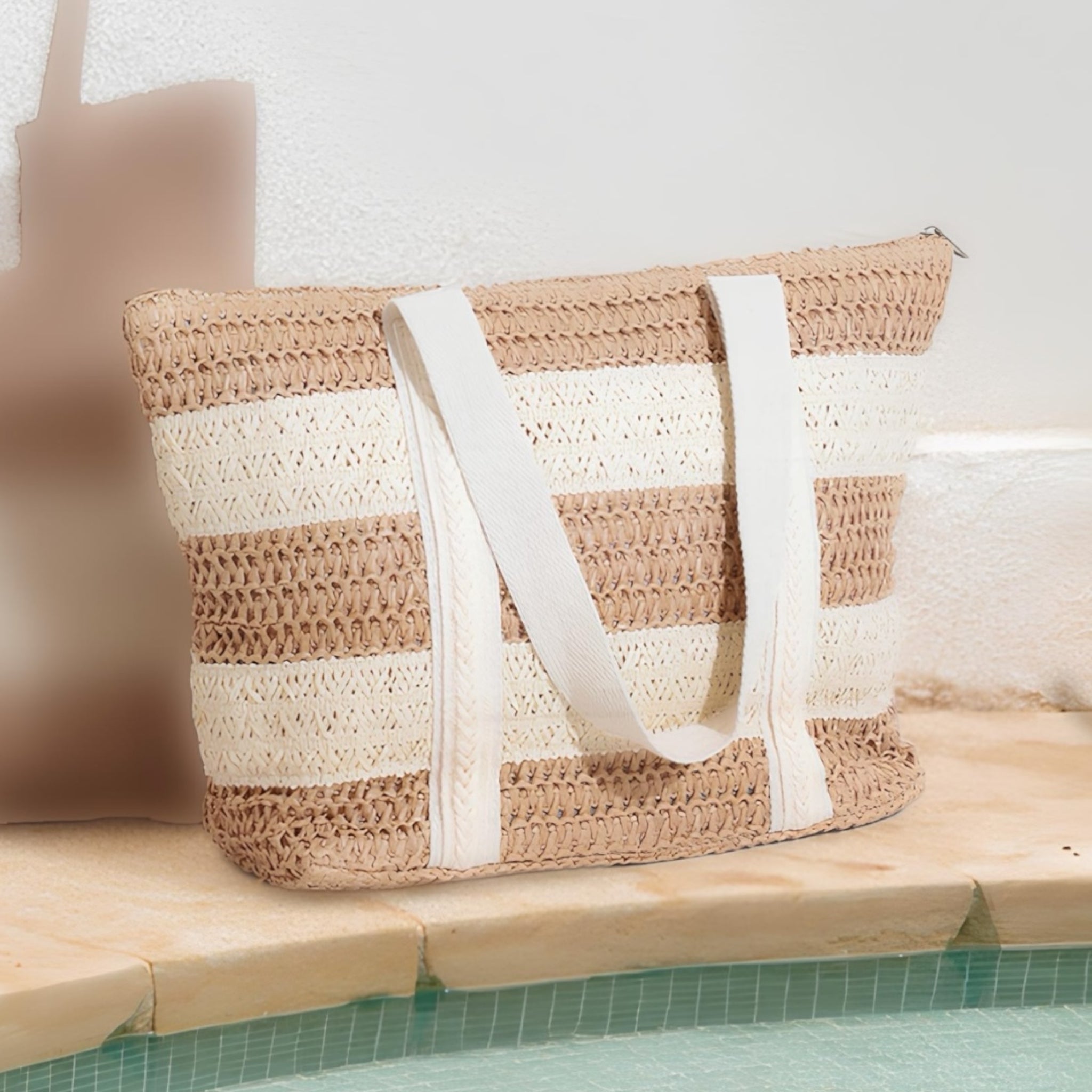 Borsa da donna in cellulosa modello crochet con fodera interna Art. 19938