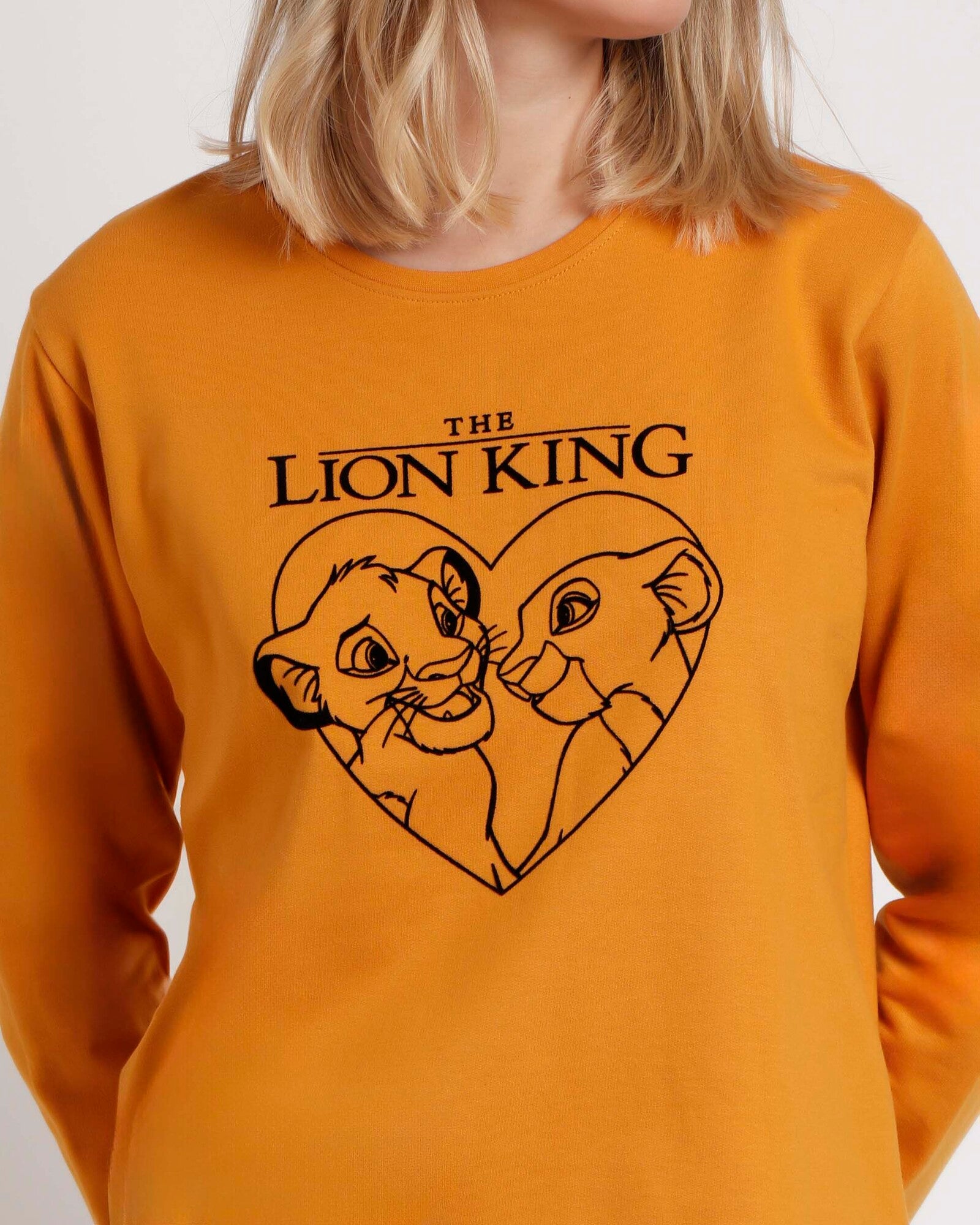 Pigiama donna invernale Disney Re Leone in Felpa Art. 62680