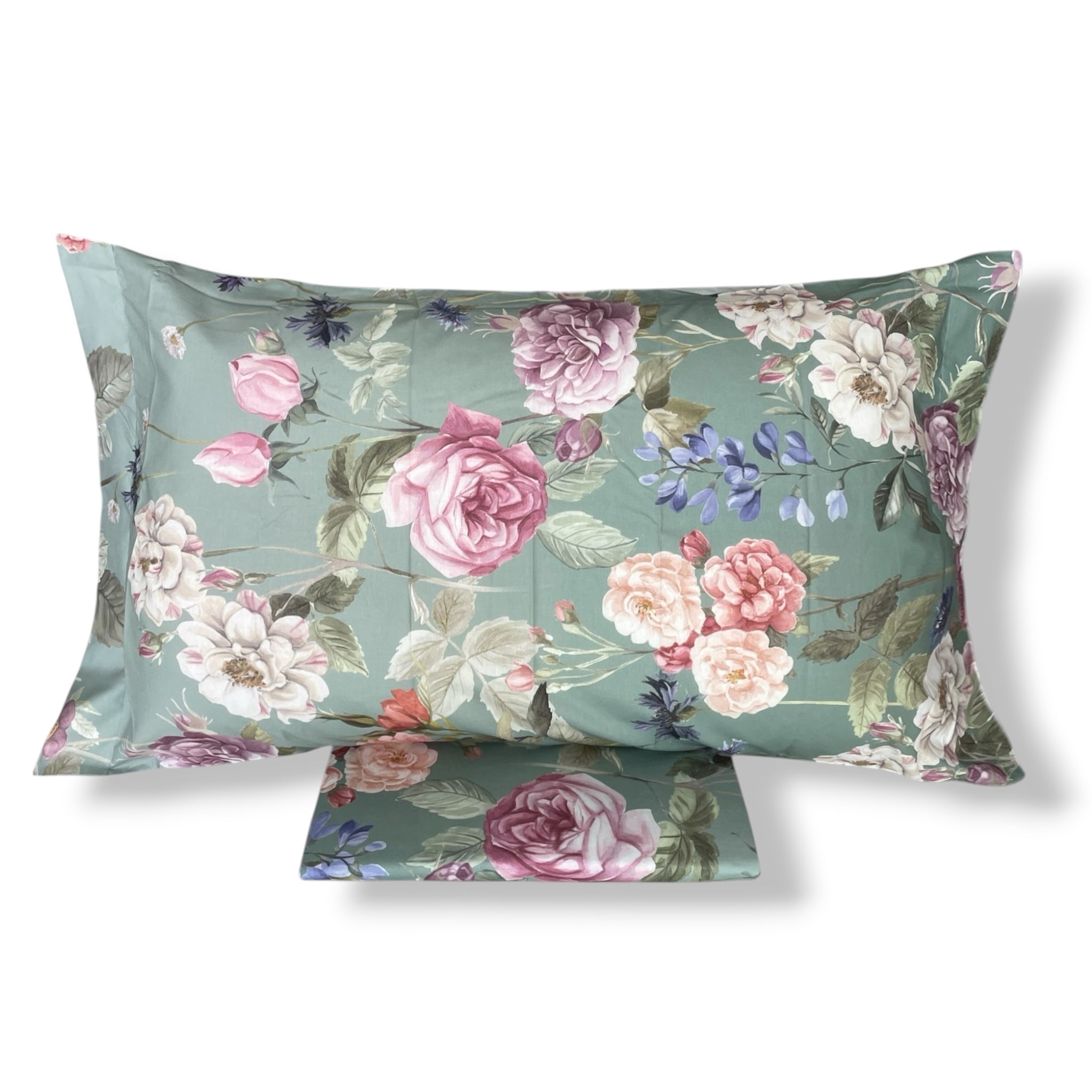 Caleffi double duvet cover set in cotton Art. Brocade
