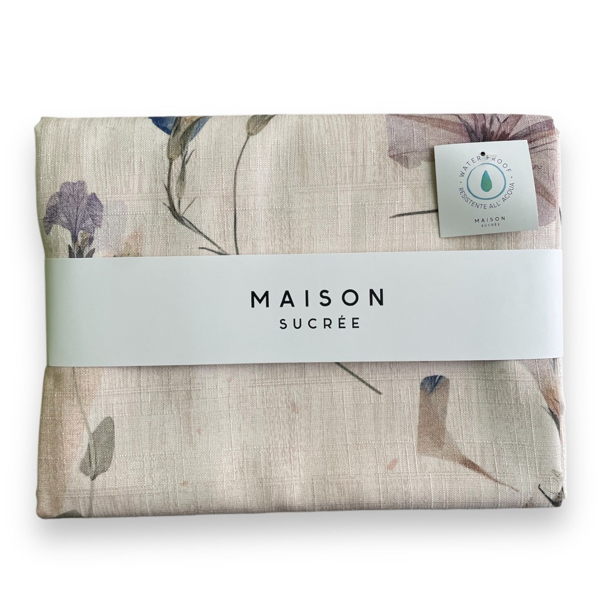 Waterproof stain-resistant tablecloth digital print by Maison Sucrée Art. Caneva