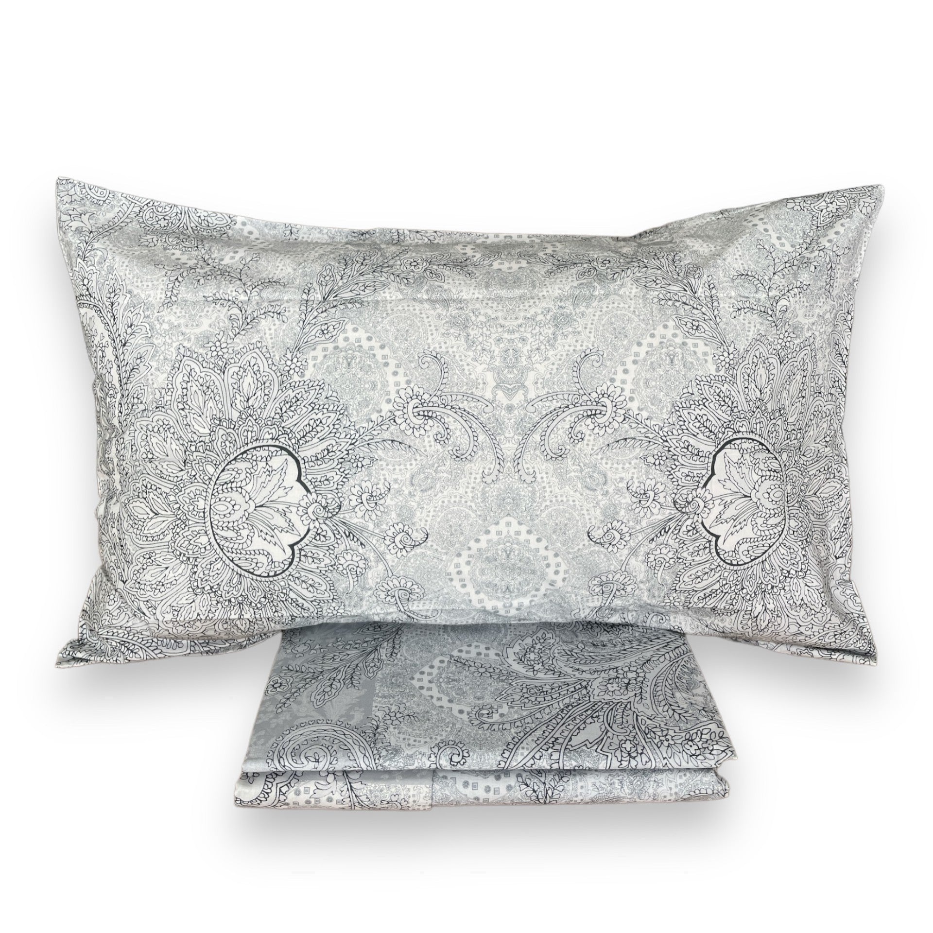 Caleffi double duvet cover set in cotton Art. Brocade