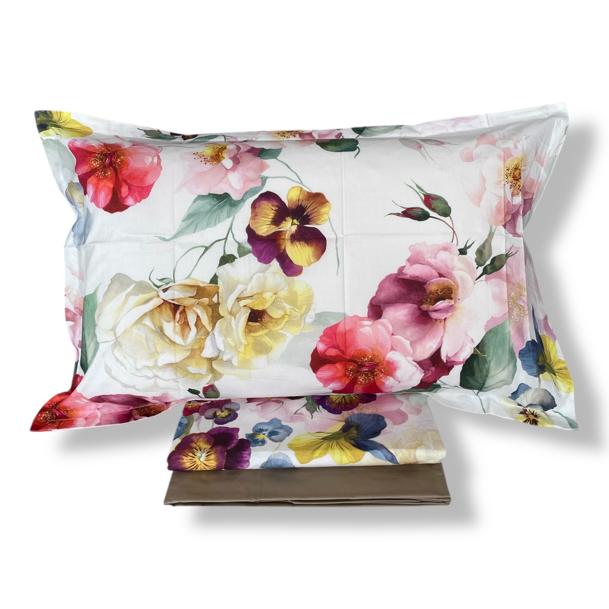 Mirabello Percale Cotton Double Sheet Set Art. Bristol