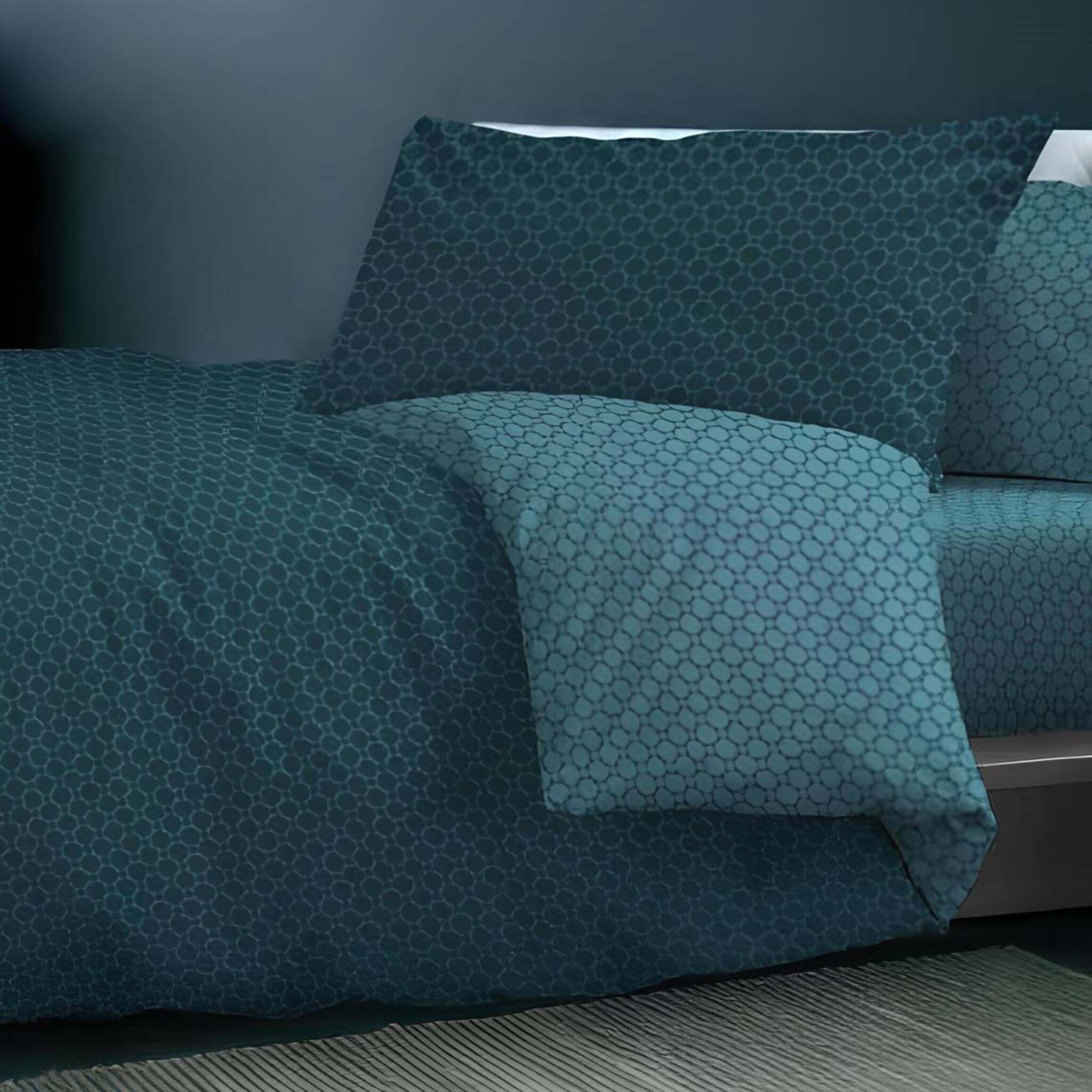 Completo Lenzuola Matrimoniale 100% Cotone Zambaiti Art. Vity