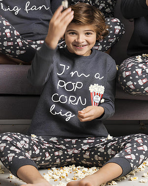 Pigiama Bambino In Flanella Scozzese - Rosso/Nero, Cotone E Poliestere, Confortevole Per Notte E Relax - Foto 6