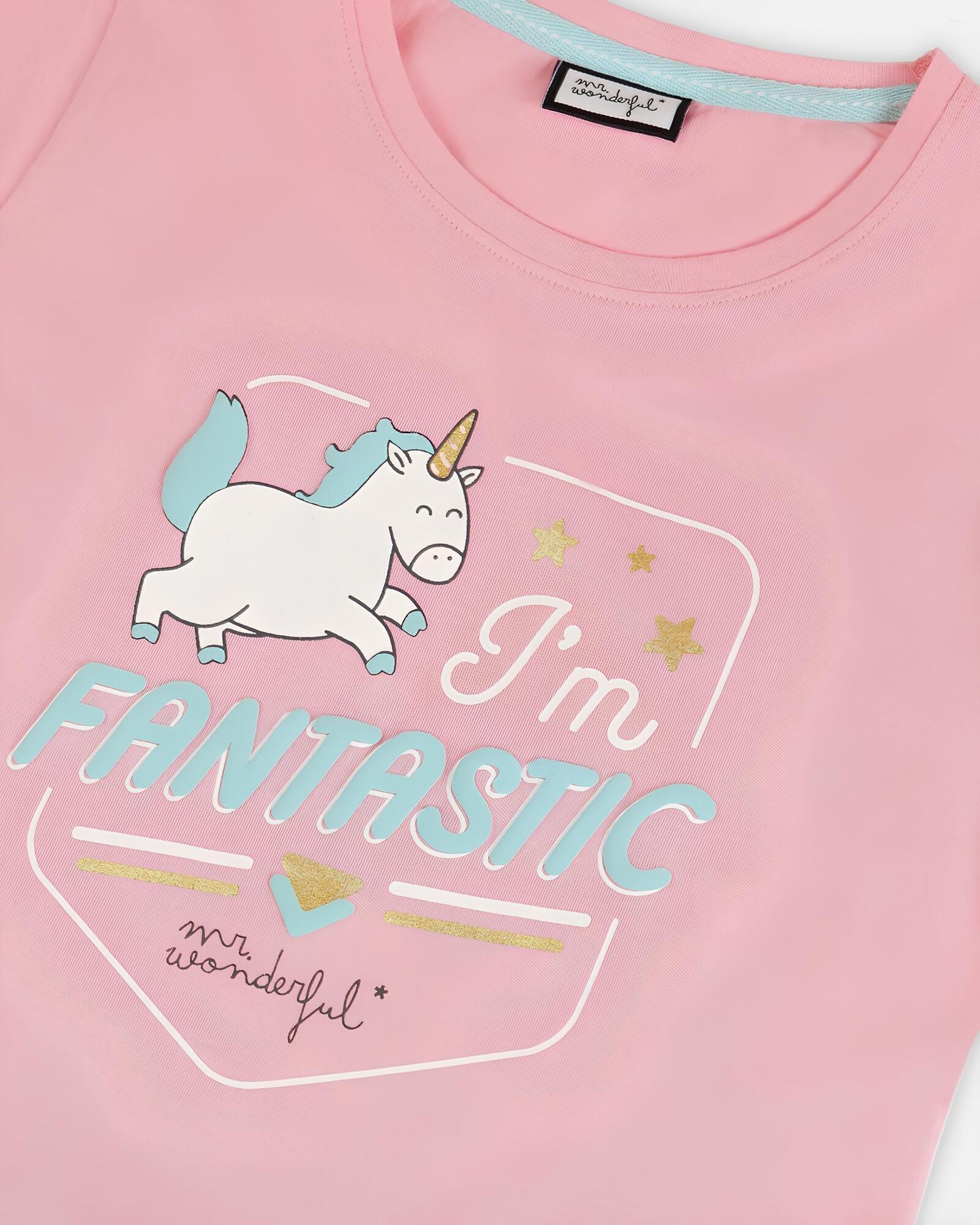 Pigiama bambina primavera estate in cotone di Mr.Wonderful Art. 56726