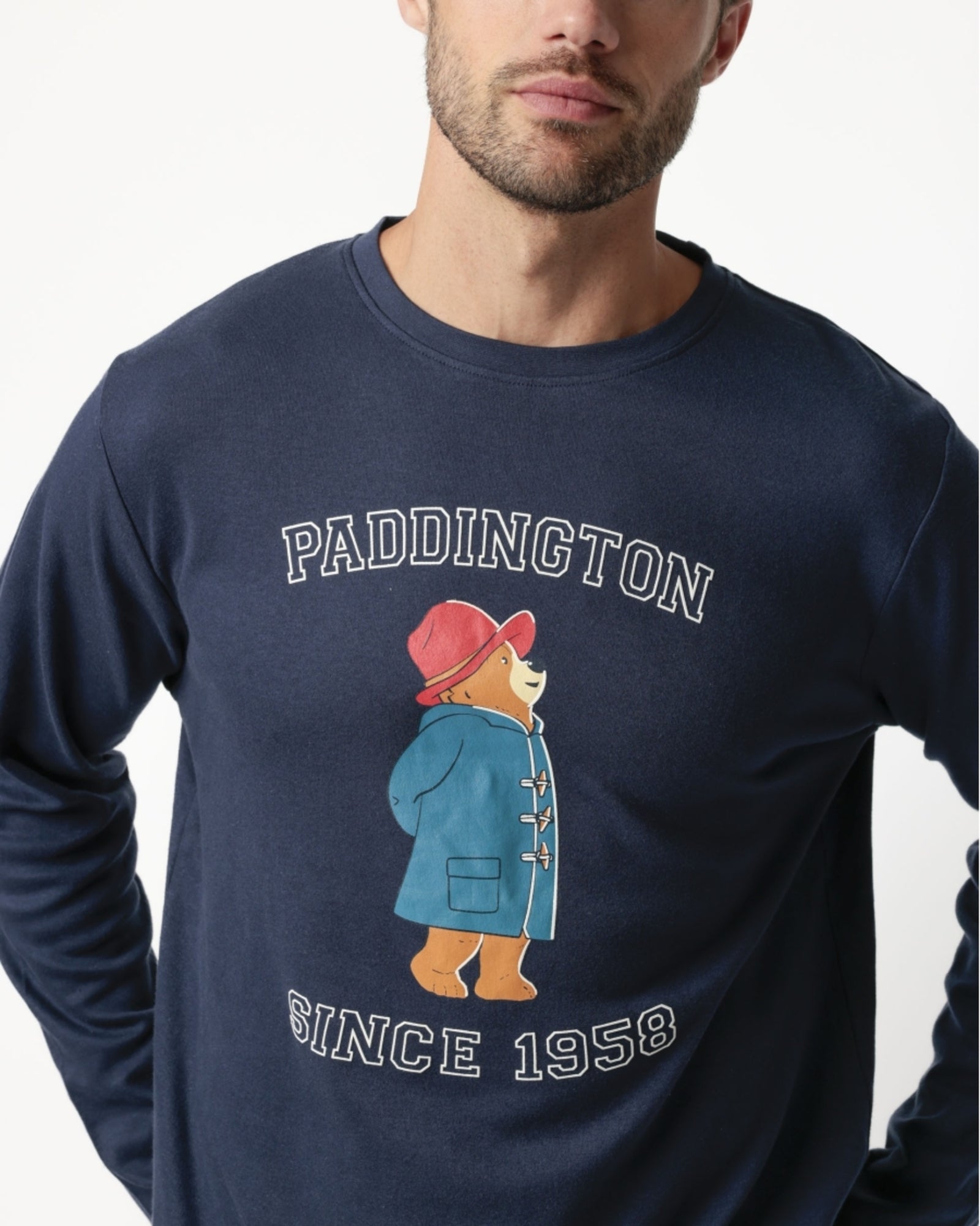 Pigiama uomo invernale in caldo cotone di Paddington Art. 63863