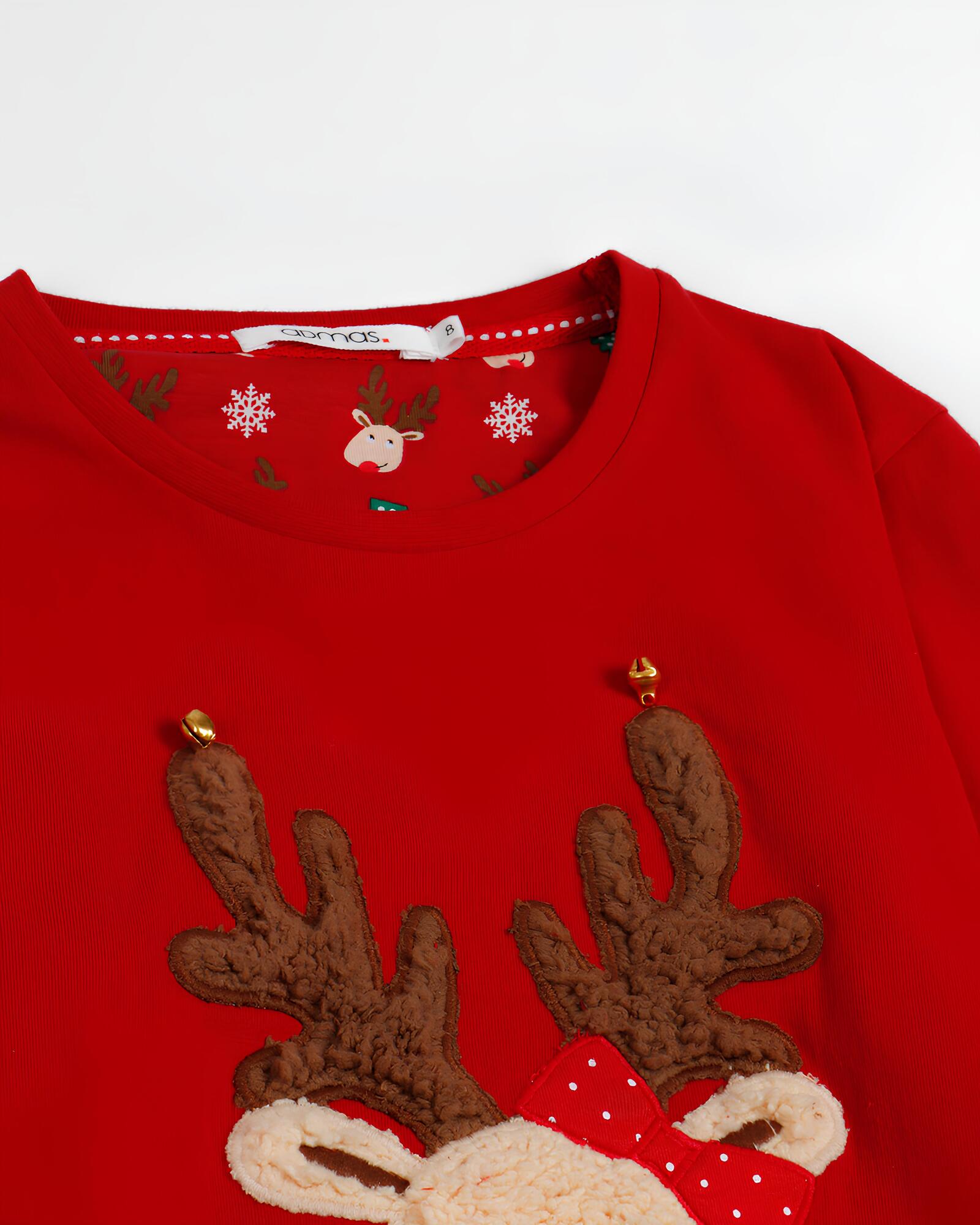 Pigiama uomo invernale in caldo cotone motivo natalizio Admas Art. 60068