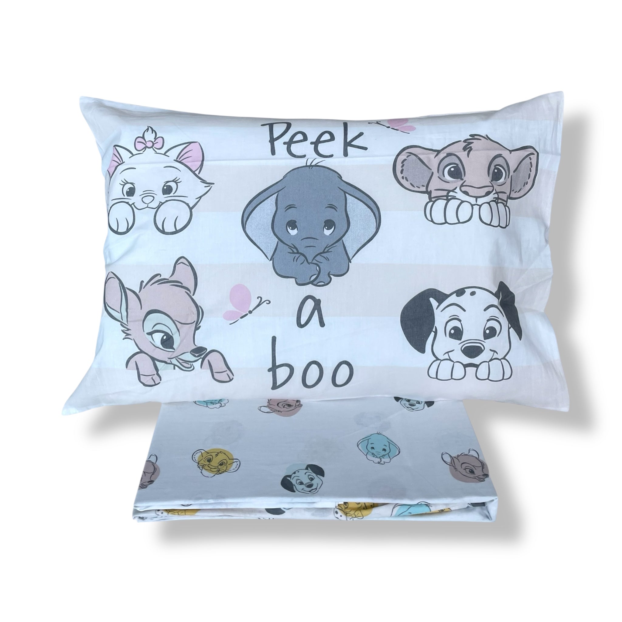 Completo Lenzuola per Culla di Caleffi in Cotone Art. Pets Baby