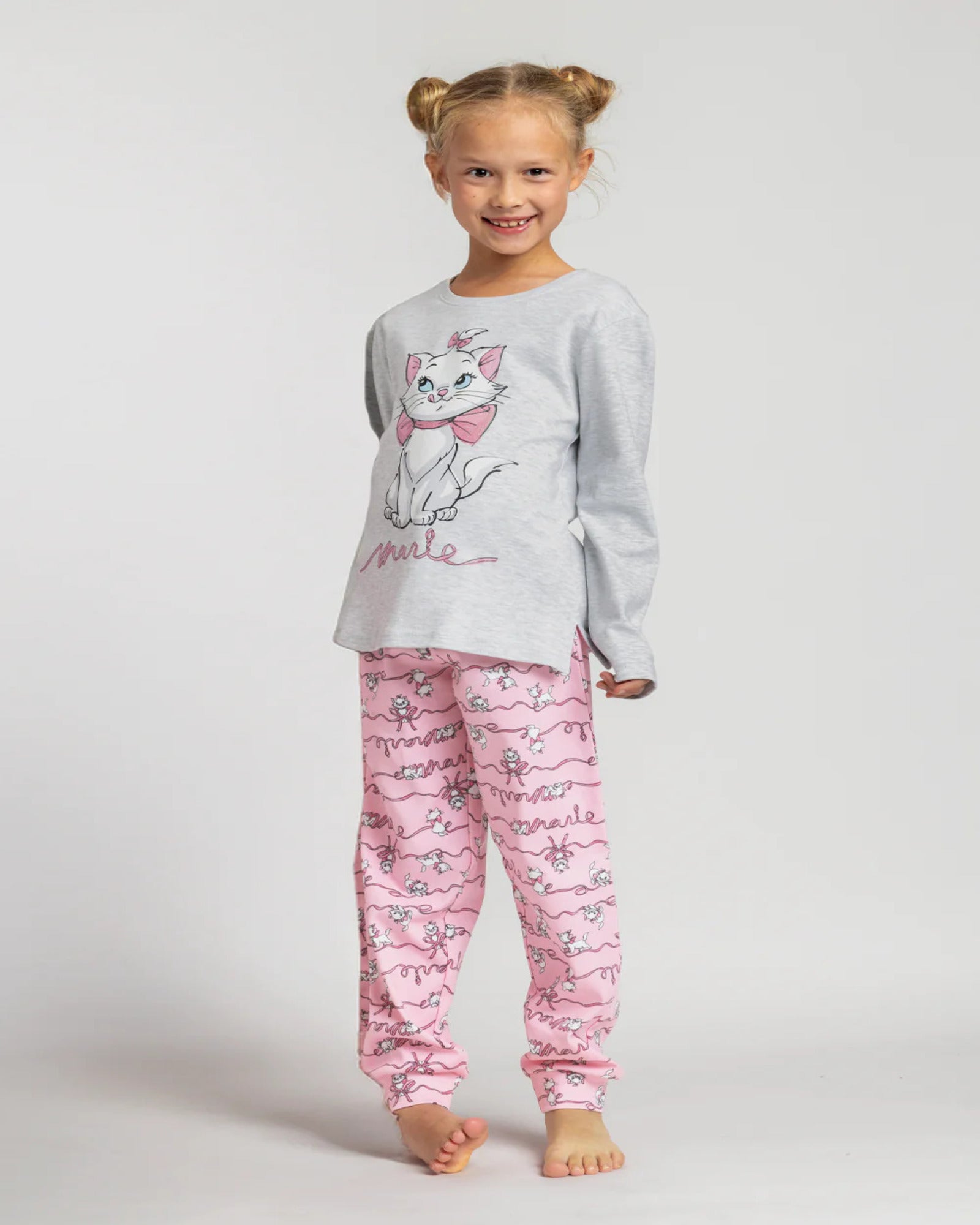 Pigiama bambina invernale Disney Gli Aristogatti Art. 63265