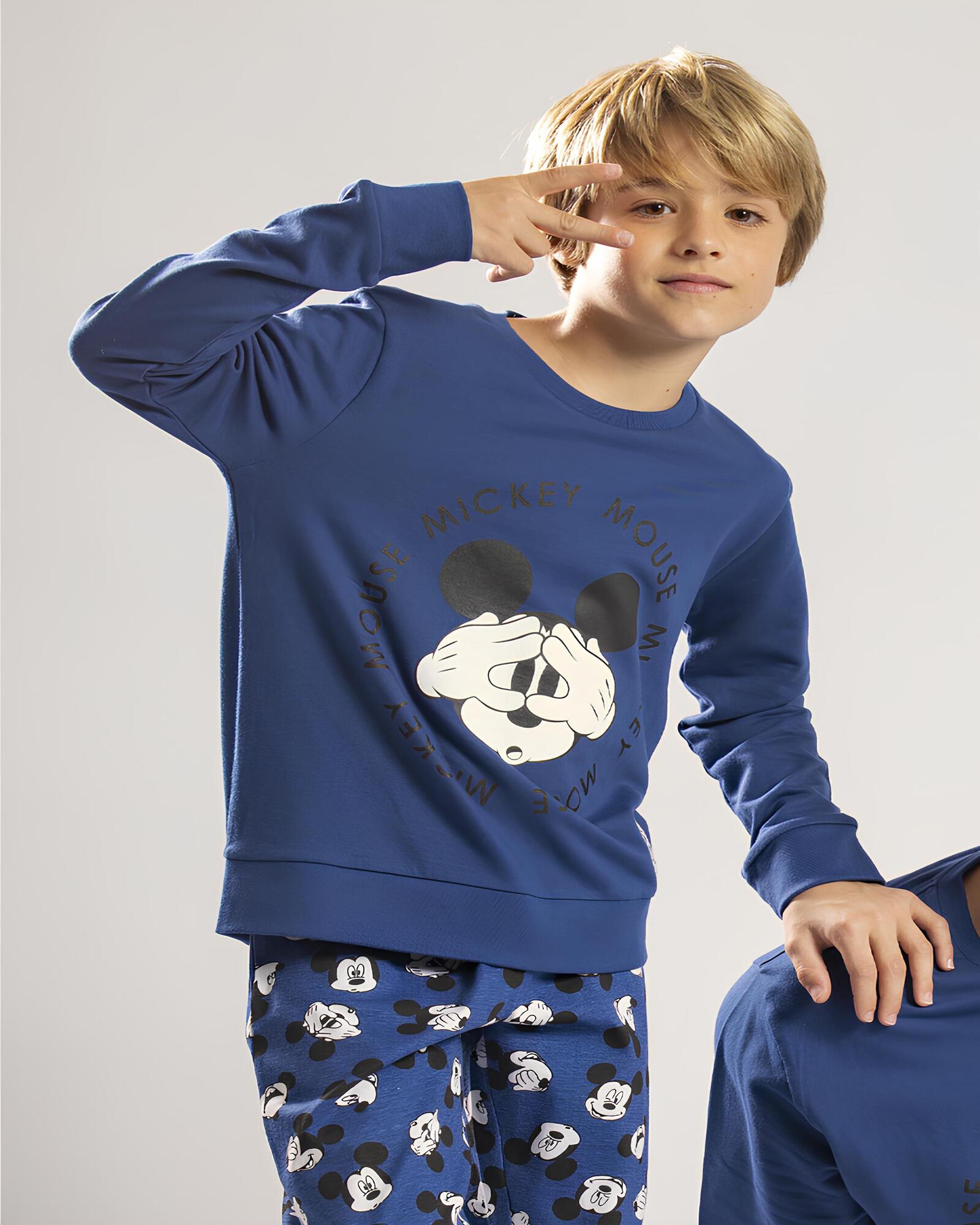 Pigiama bambino Disney invernale in caldo cotone Art. 56475