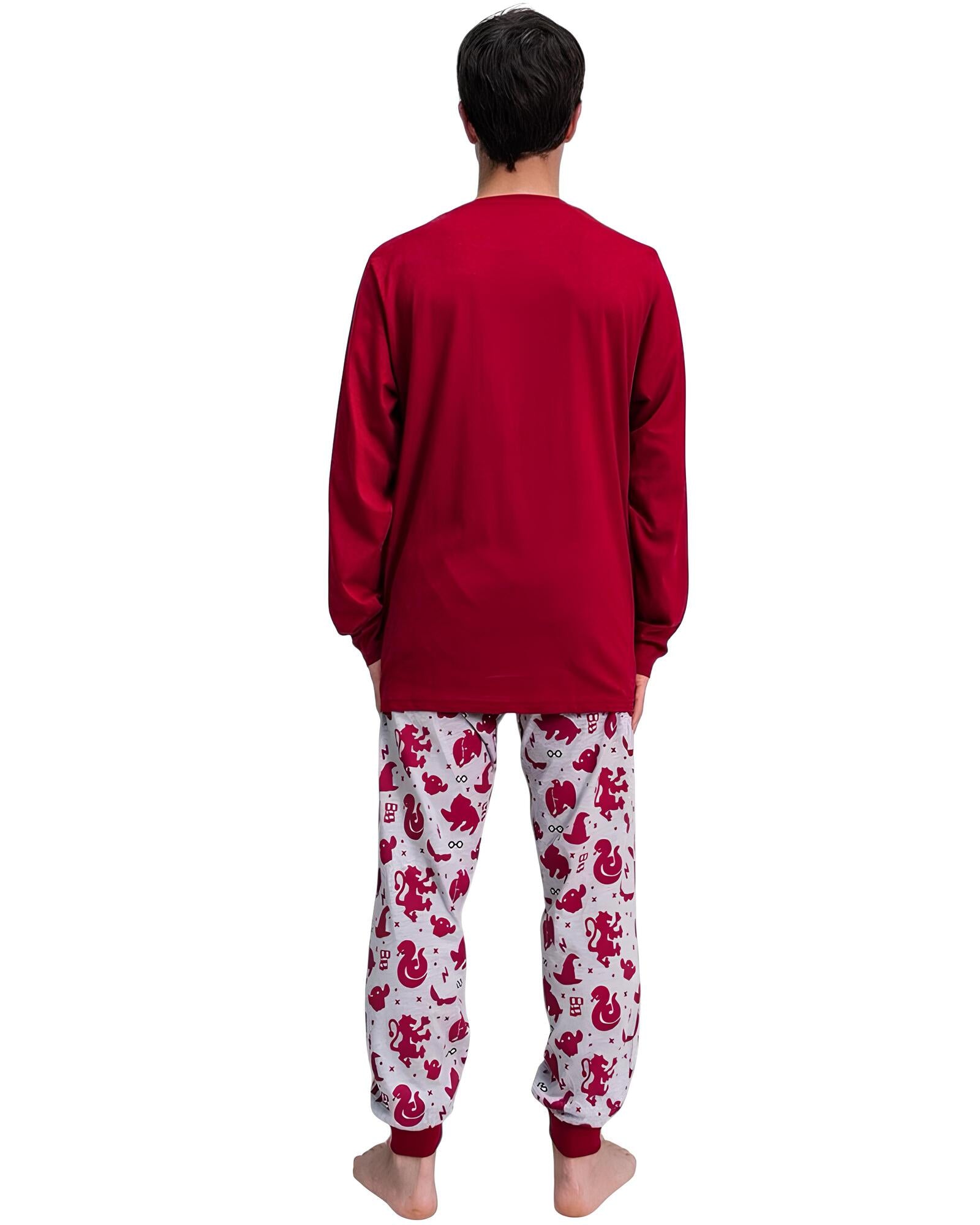 Winter men's pajamas in warm cotton by Admas Art. 56581